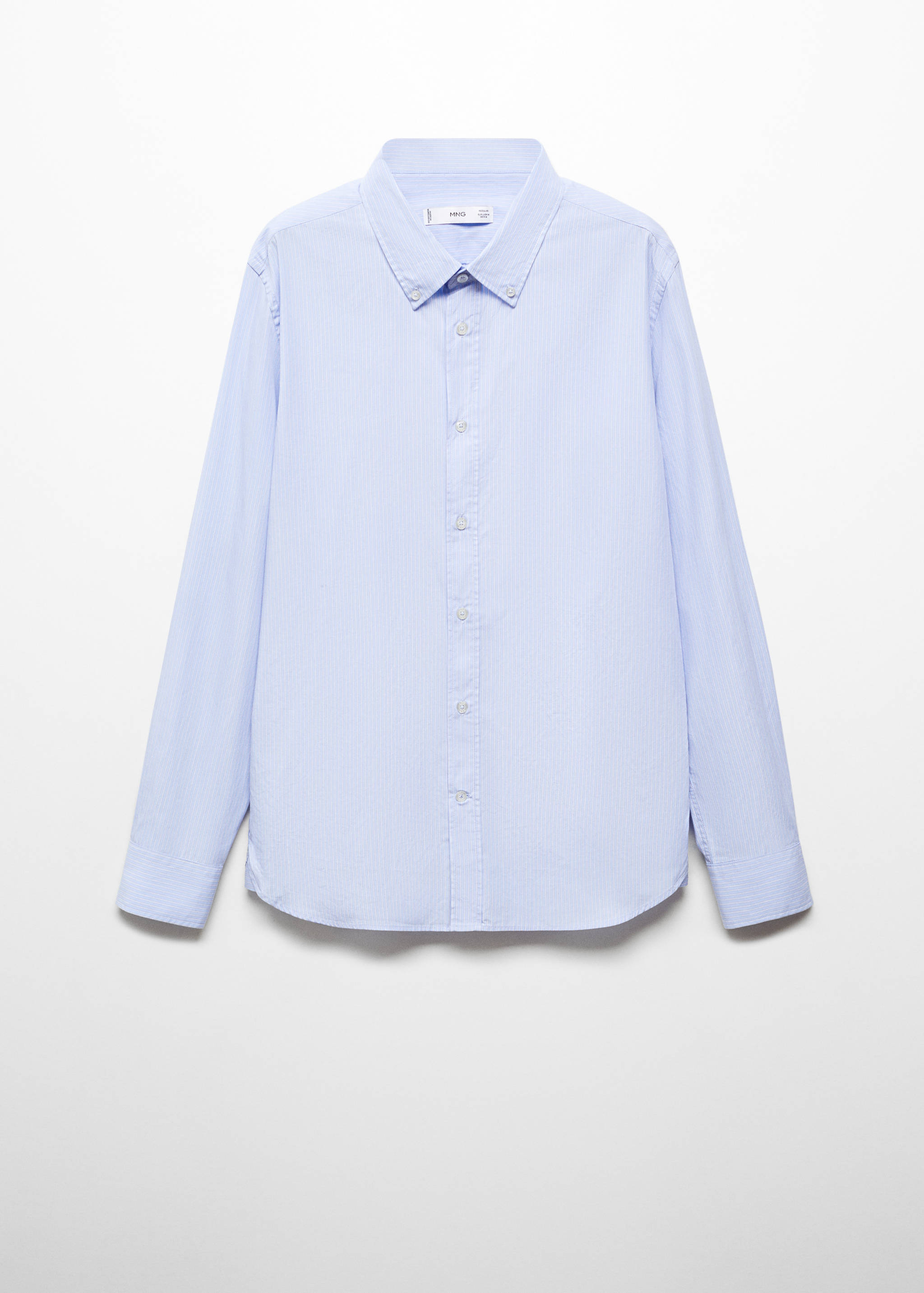 Camisa regular fit algodón rayas - Artículo sin modelo