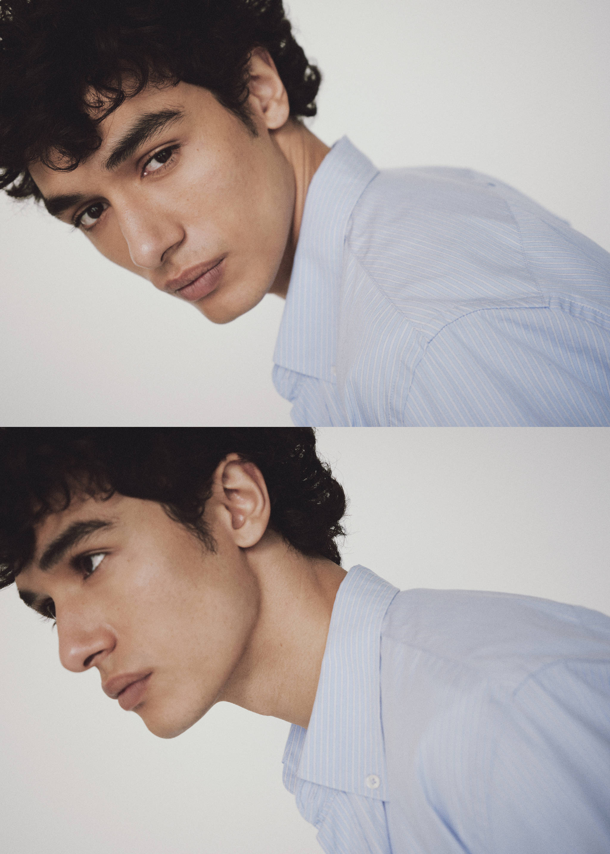 Camisa regular fit algodón rayas - Detalle del artículo 5