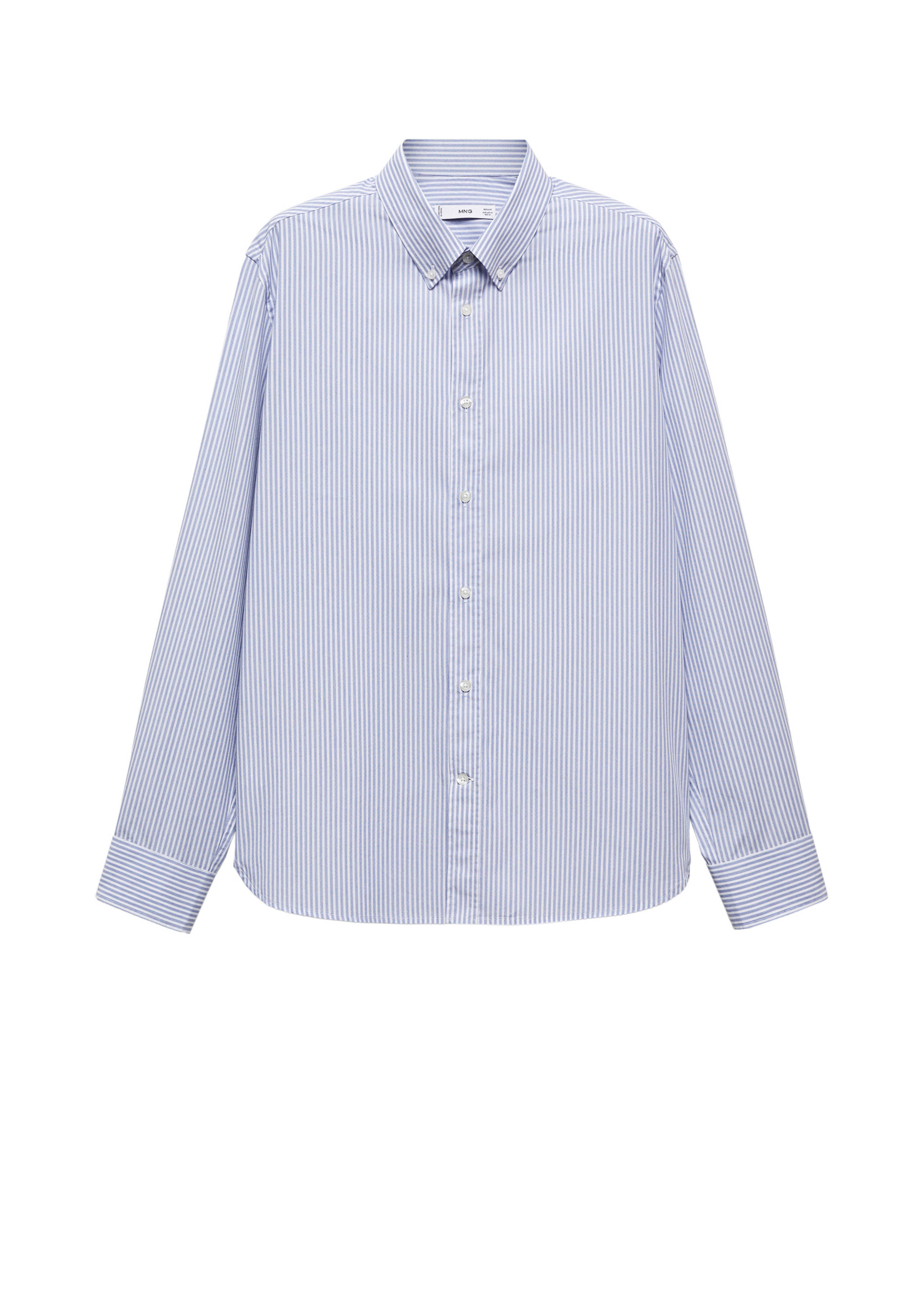 Camisa regular fit algodón rayas - Detalle del artículo 9