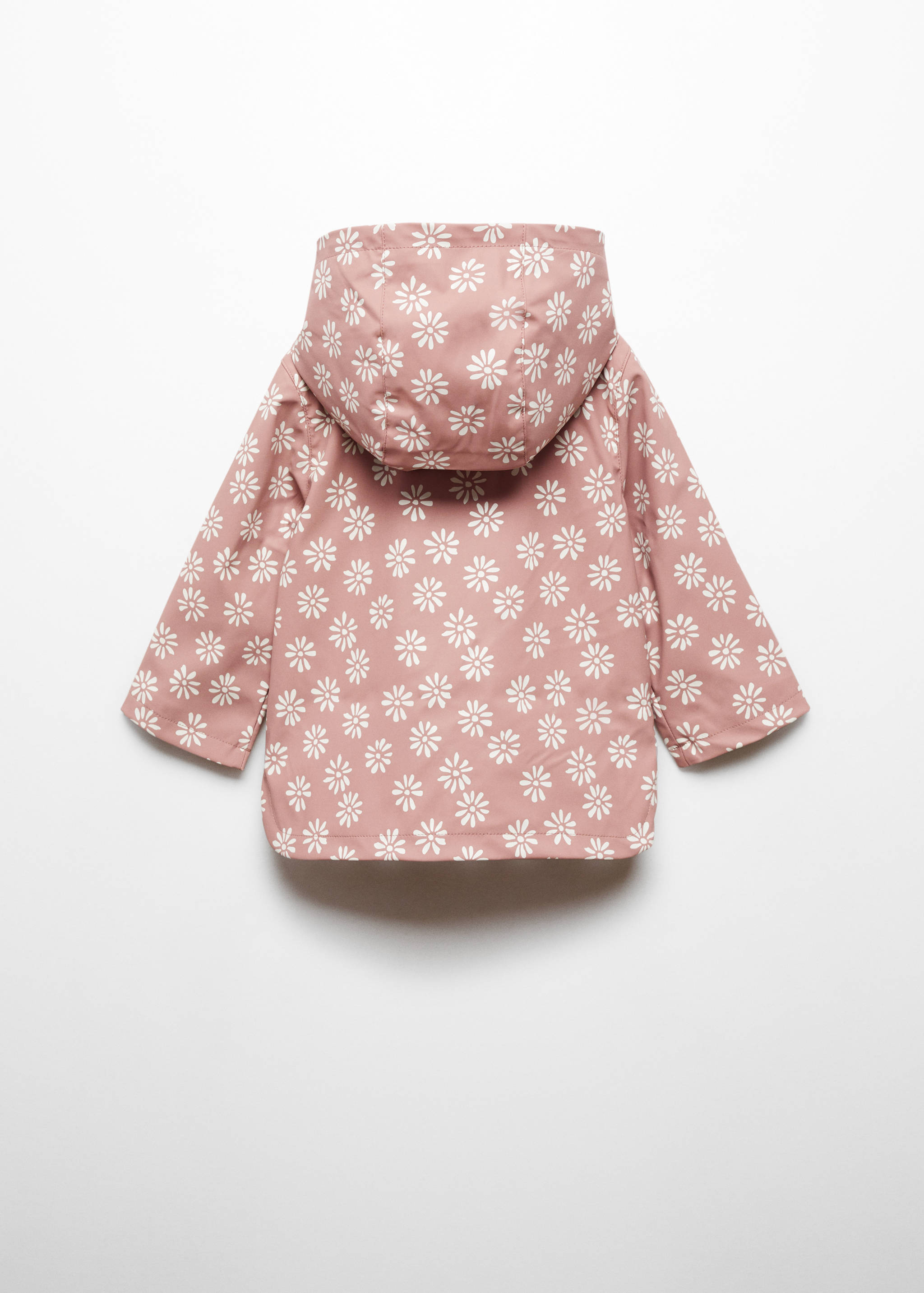 Printed water-repellent jacket - Reverse of the article