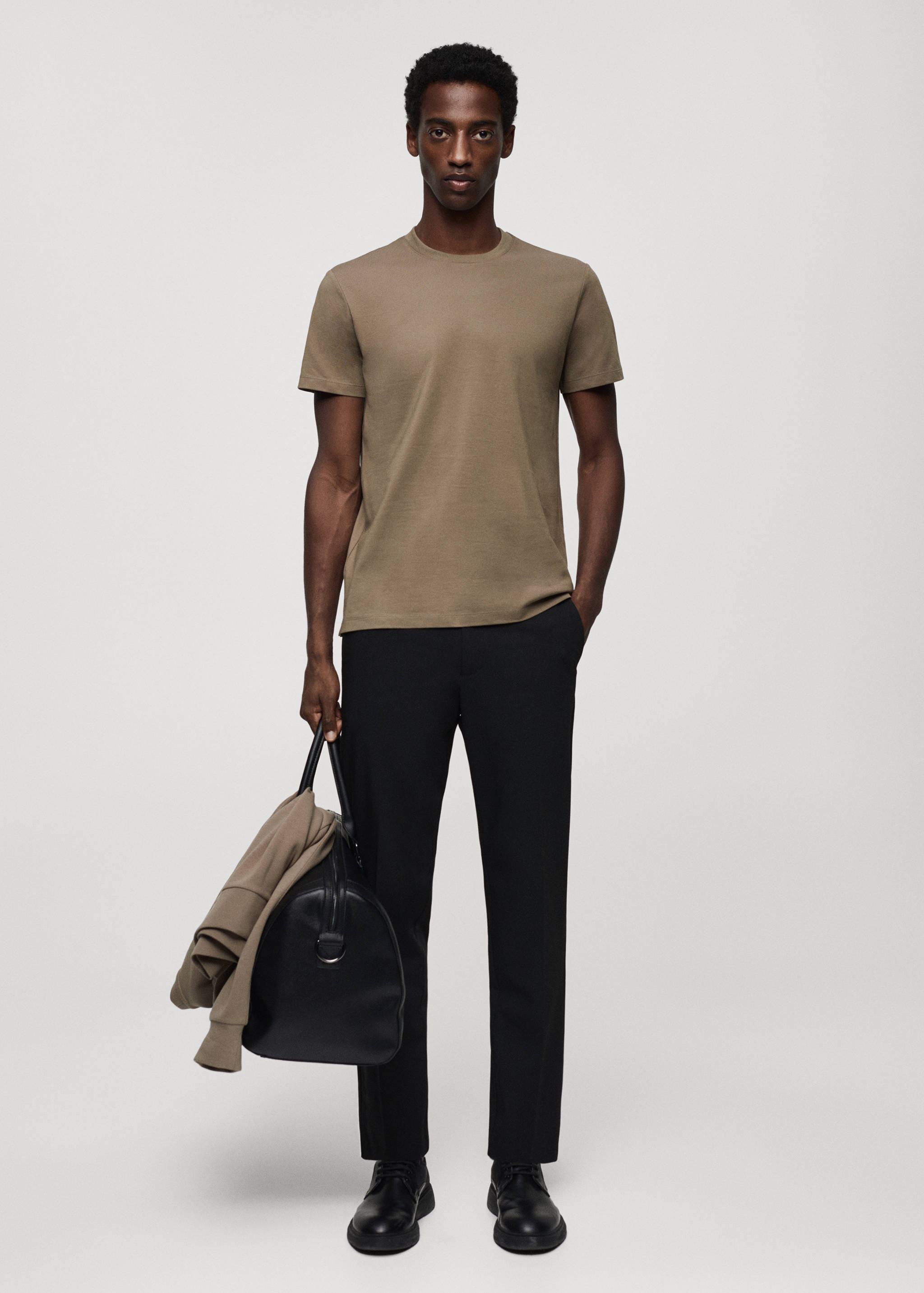 T-shirt microstructure respirant - Plan général