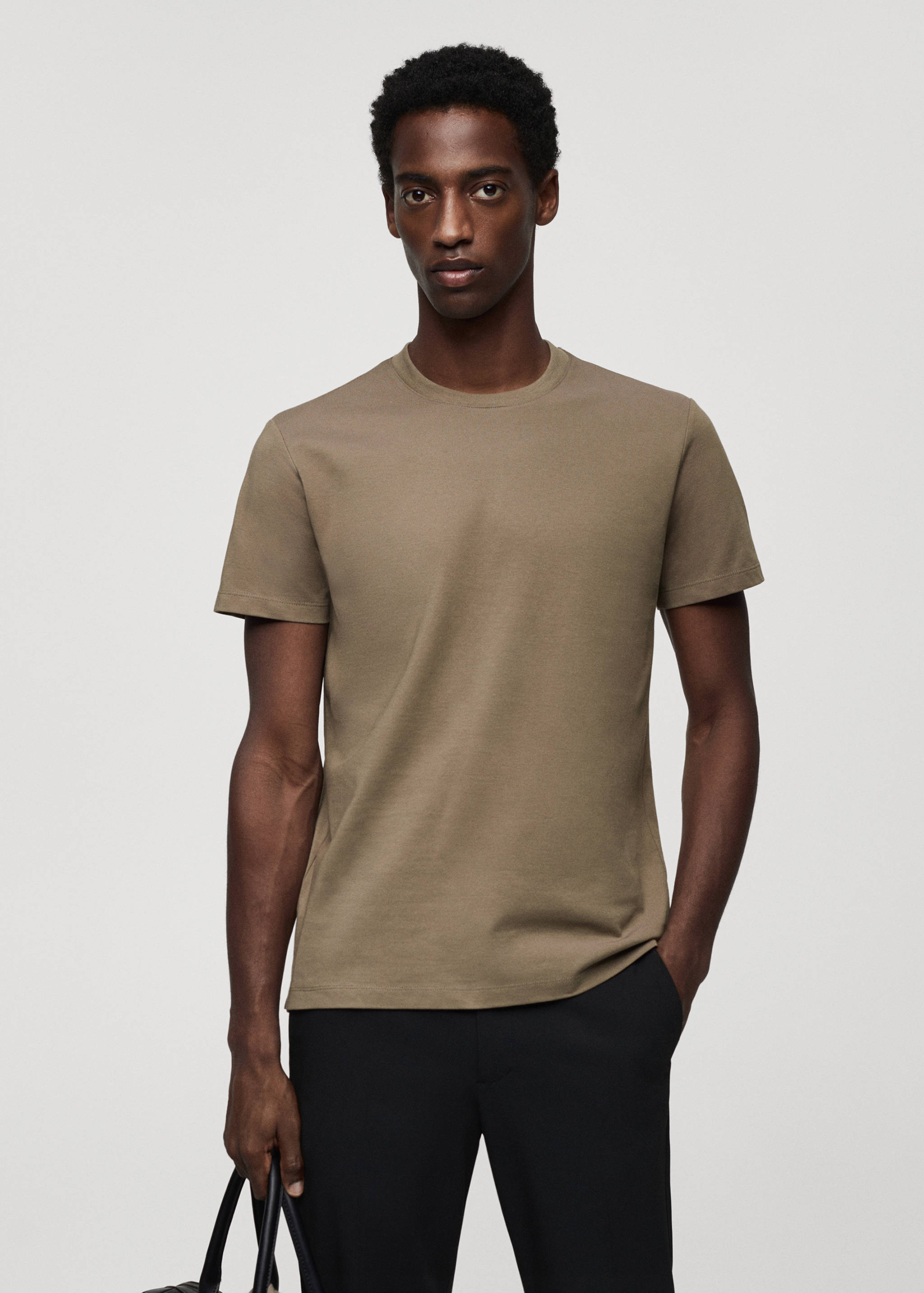 T-shirt microstructure respirant - Plan moyen