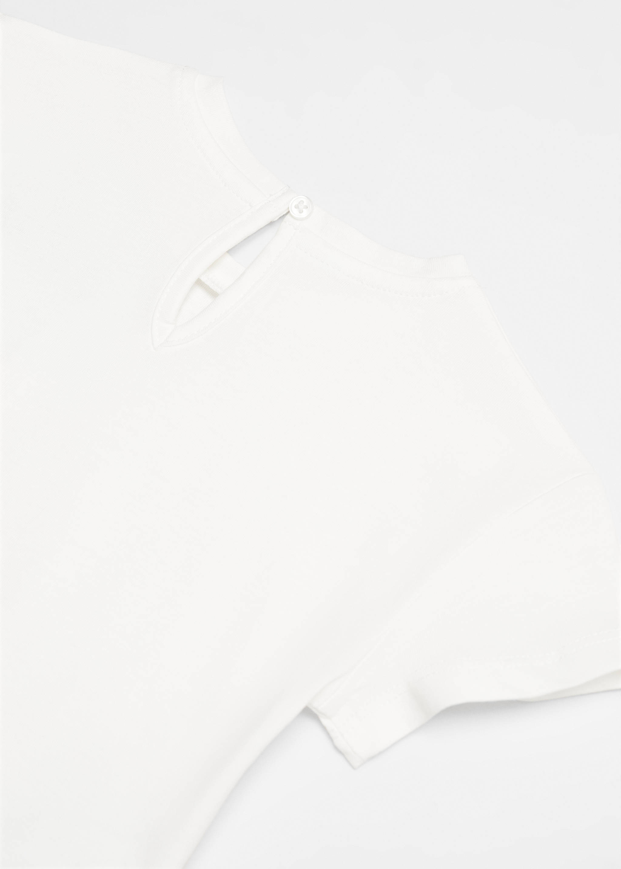 Бавовняна футболка з вишивкою - Детальніше про товар 0