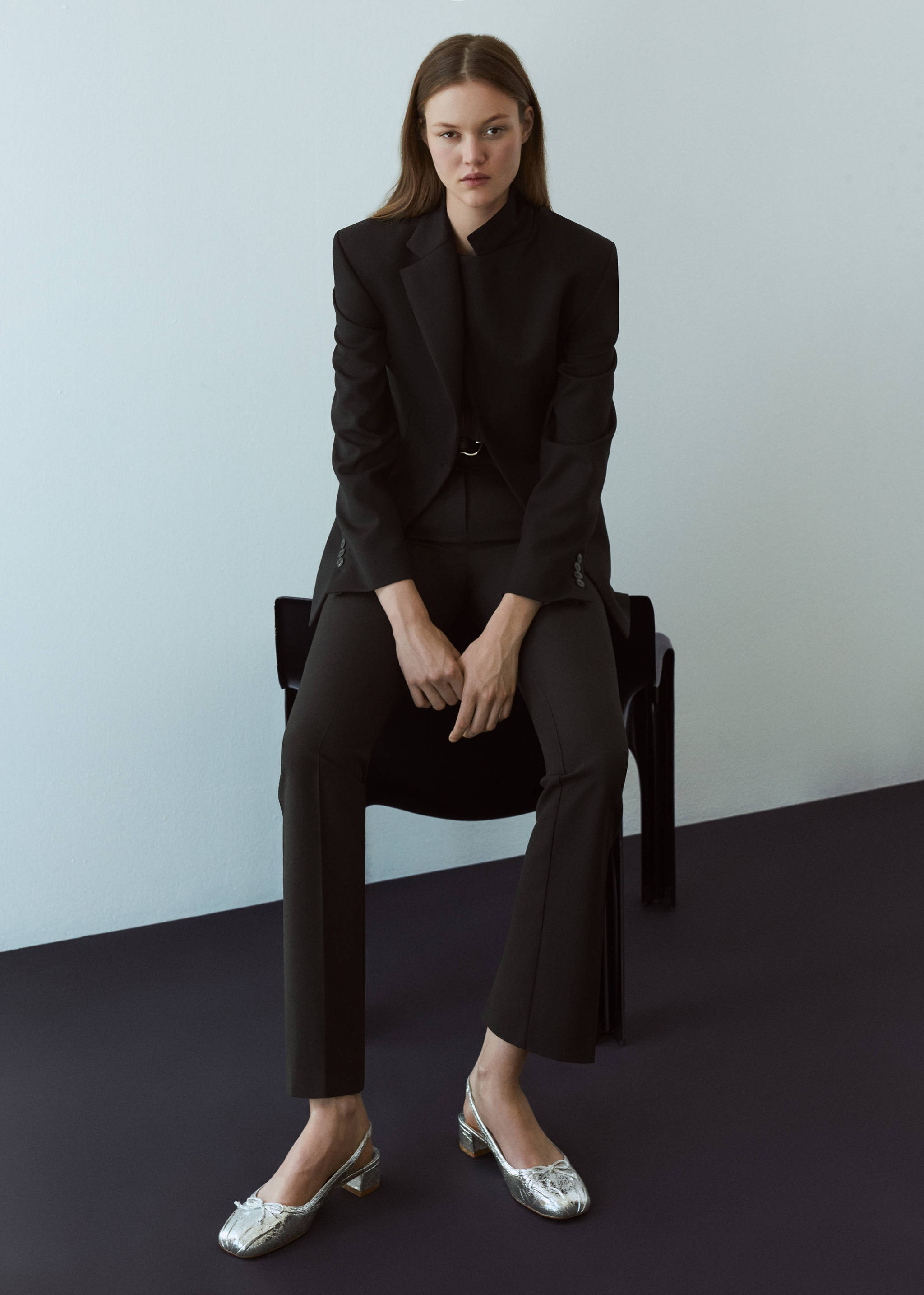 sling back ballerina - General plane