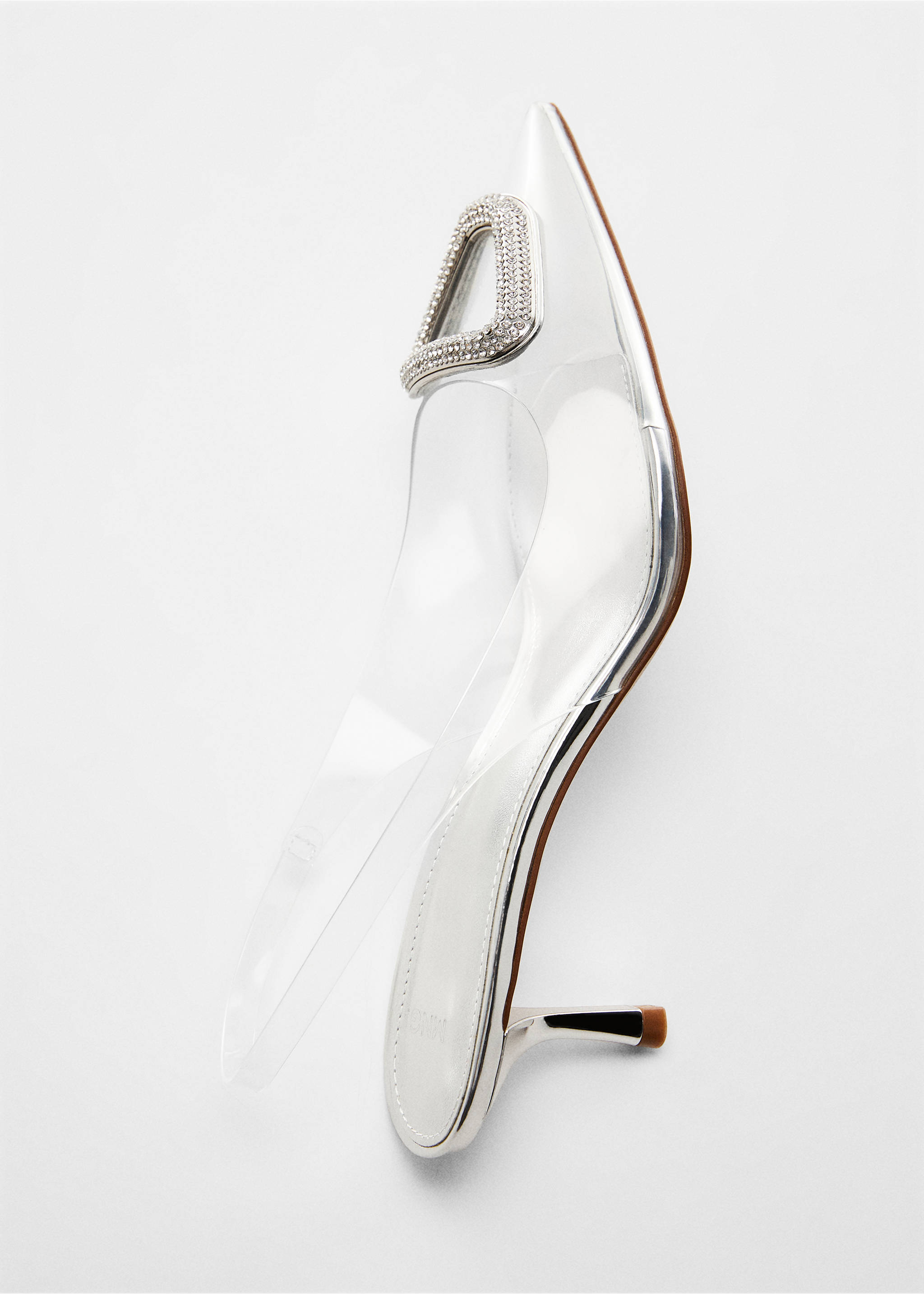 Vinyl high heels - Details of the article 5, Nude. Ref: 67034474-00.