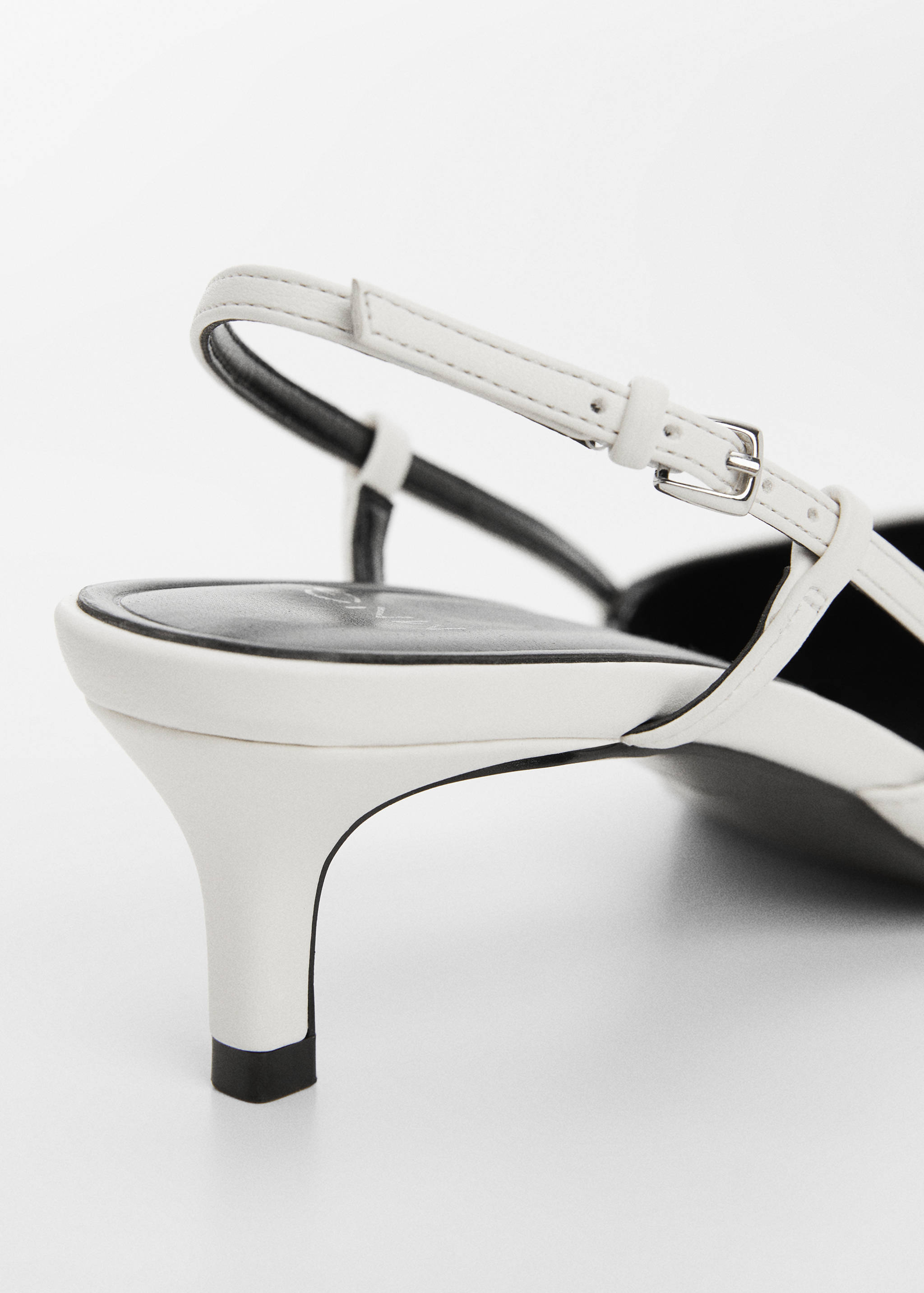 Туфли на каблуке, с открытой пяткой - Деталь изделия 2