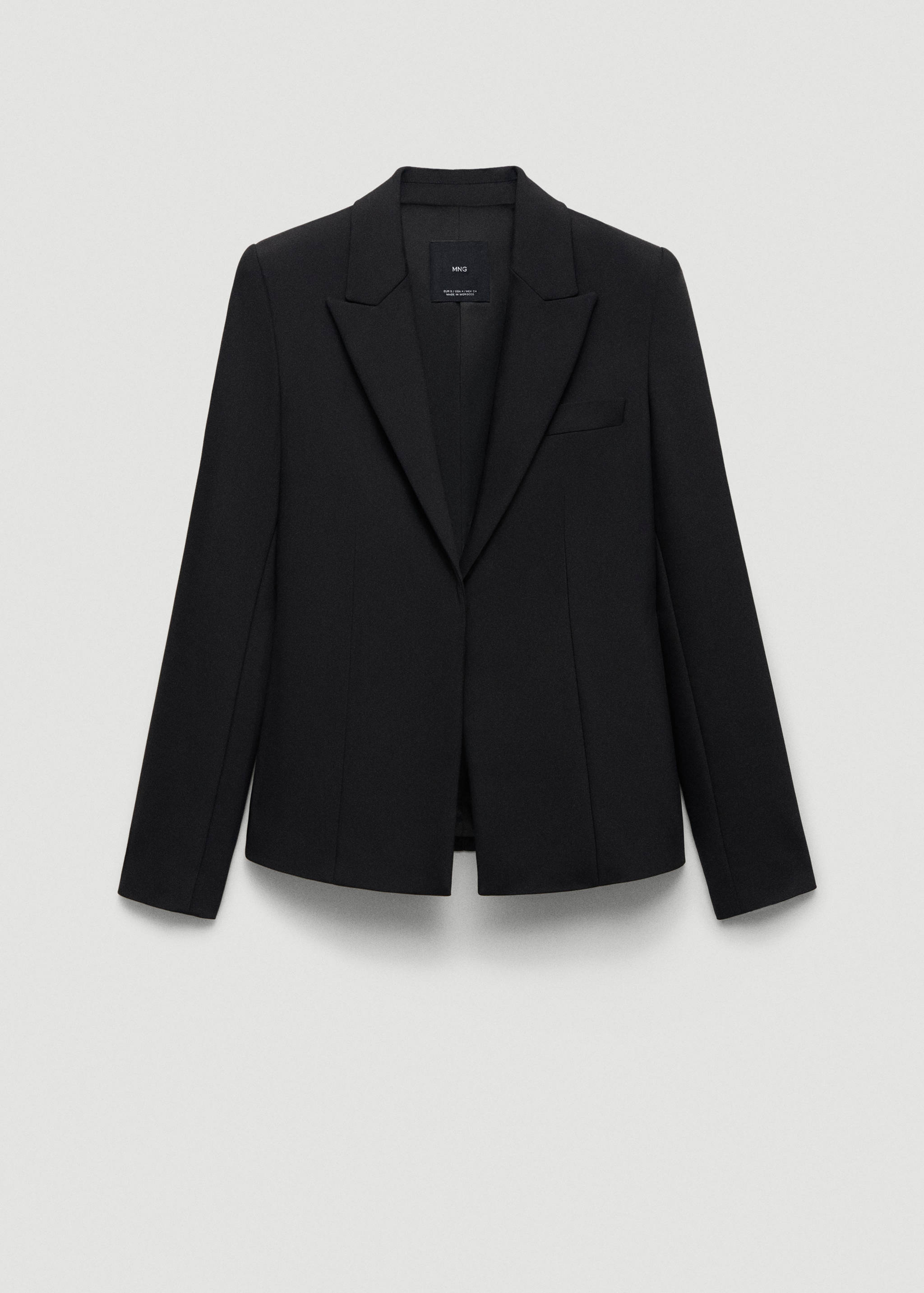 Fitted suit jacket - Article without model
