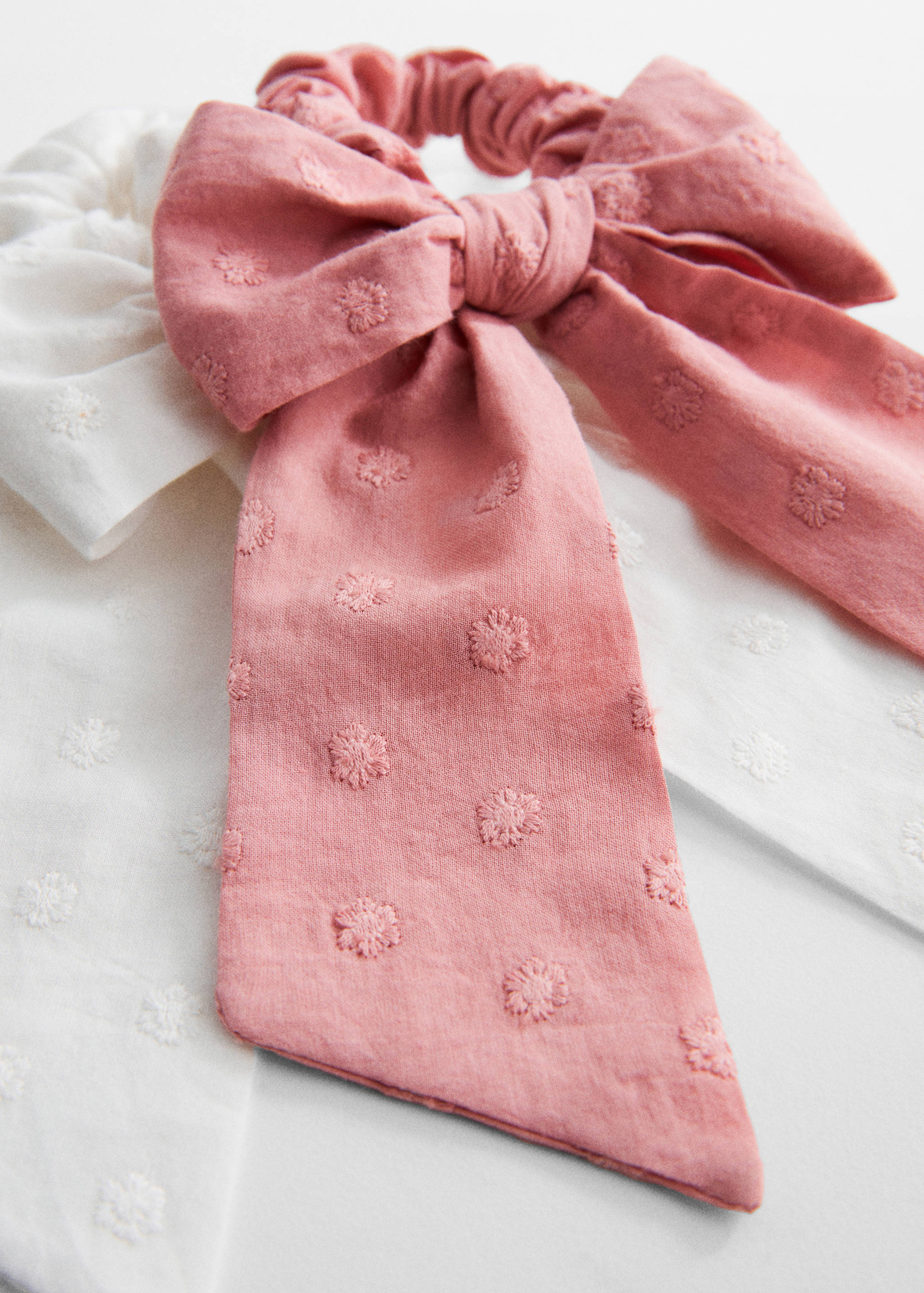 Pack 2 chouchous nœud - Plan moyen