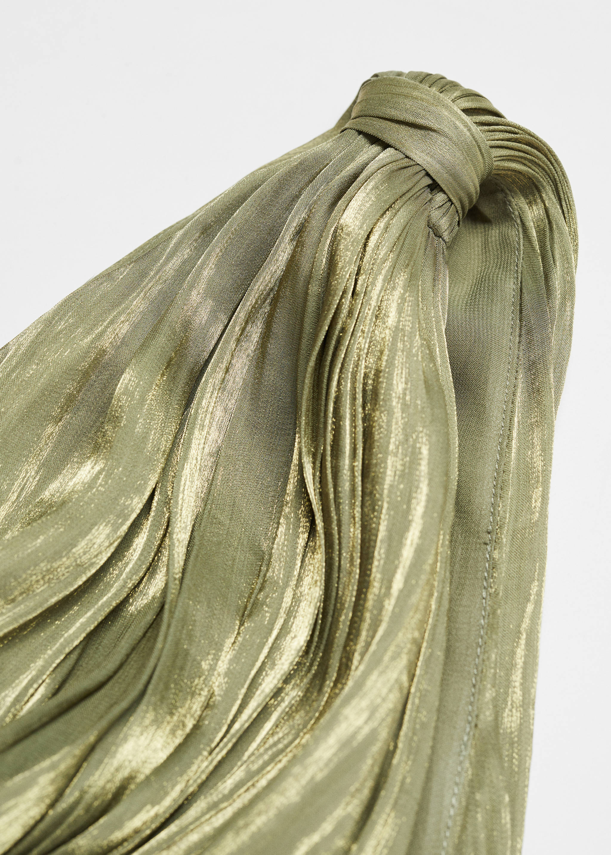 Asymmetrical pleated dress - Details of the article 8