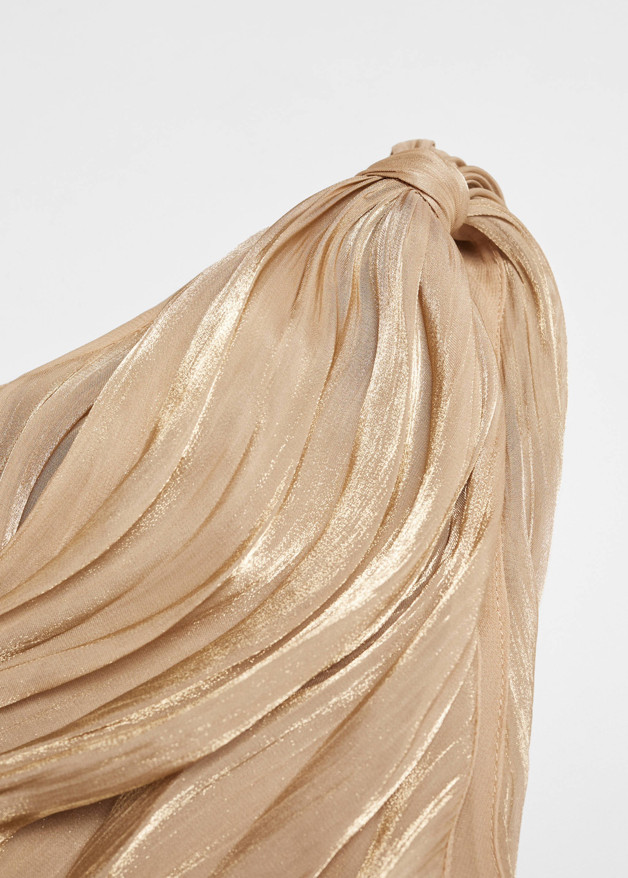 Asymmetrical pleated dress - Details of the article 8