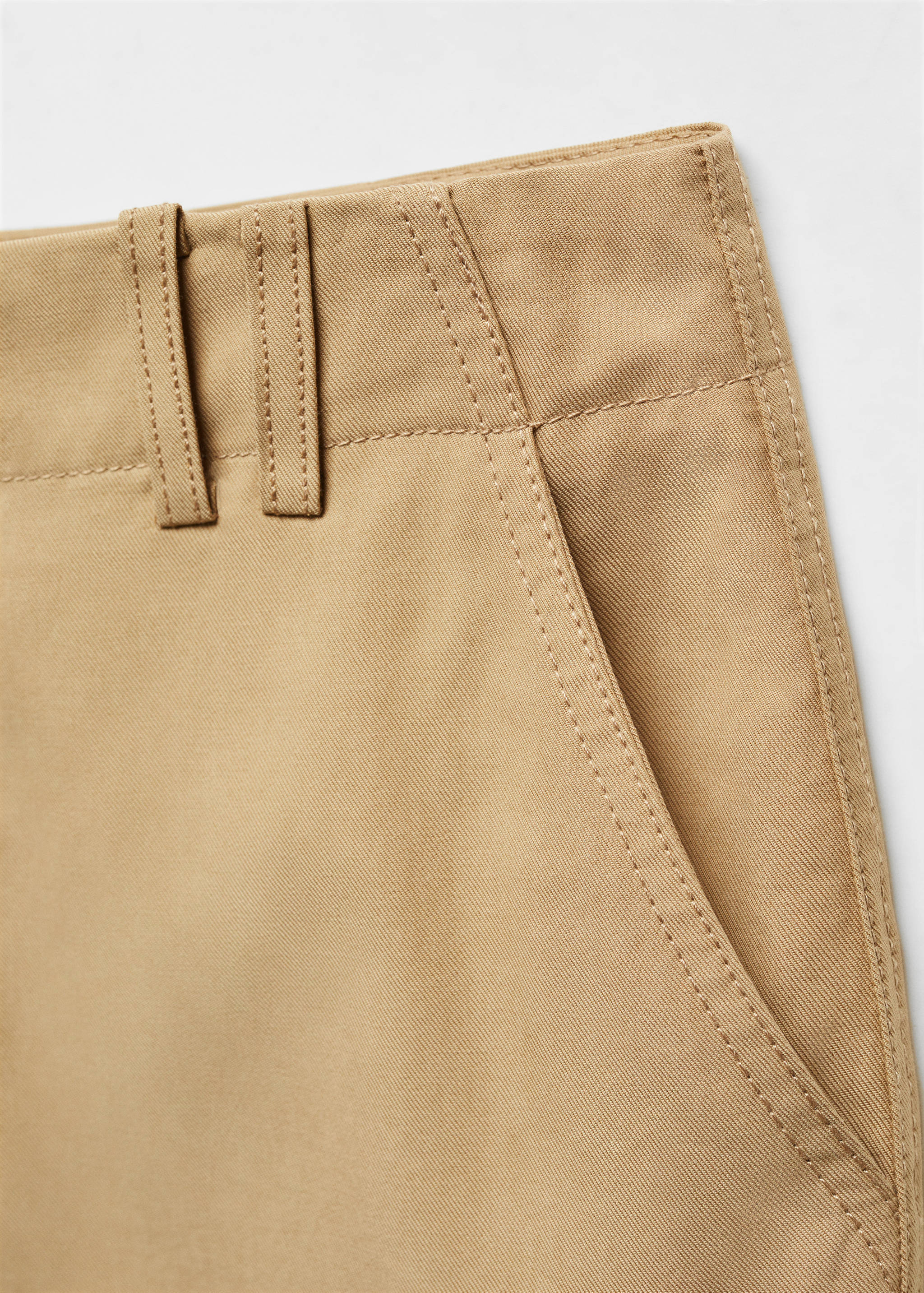Wide leg lyocell pants - Details of the article 8