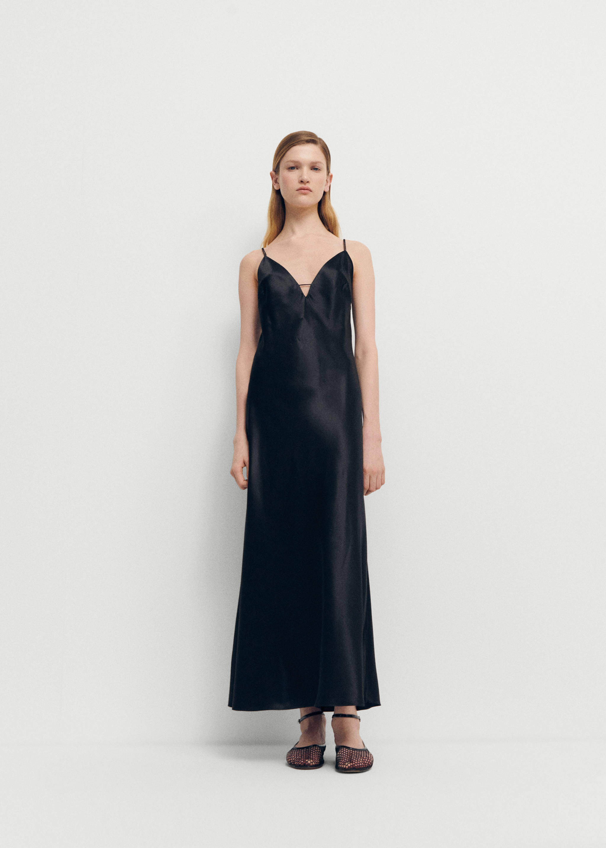 Silk lingerie dress - General plane