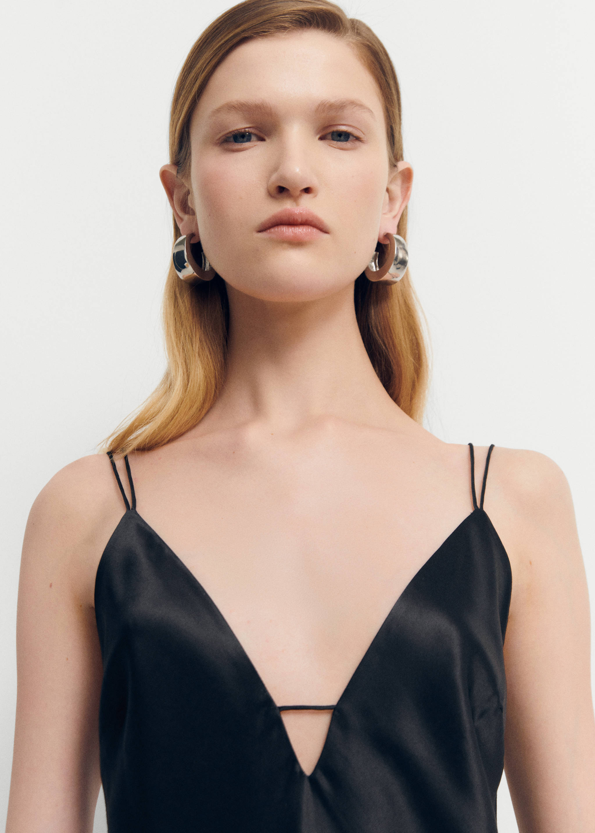 Silk lingerie dress - Details of the article 1