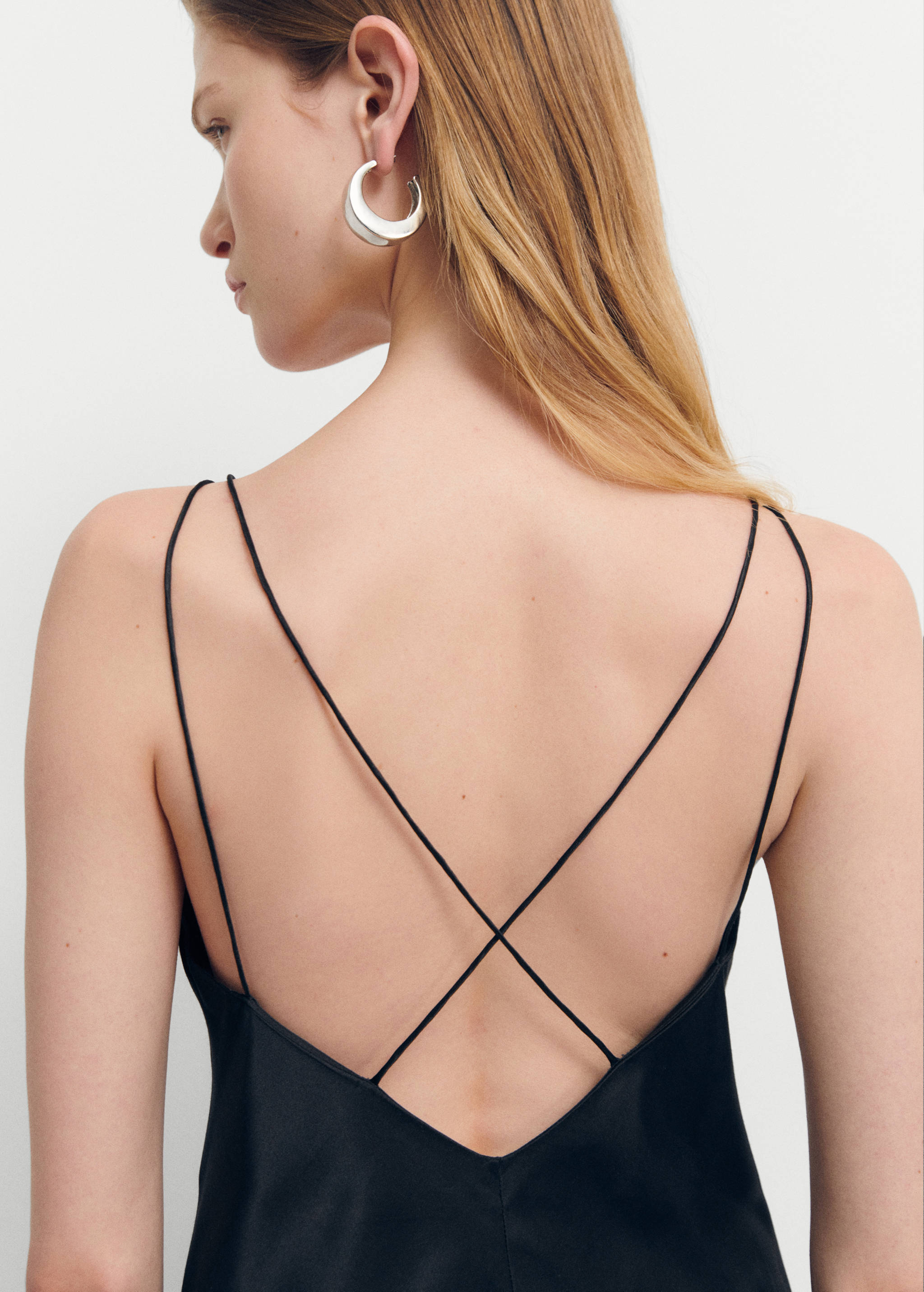 Silk lingerie dress - Details of the article 6