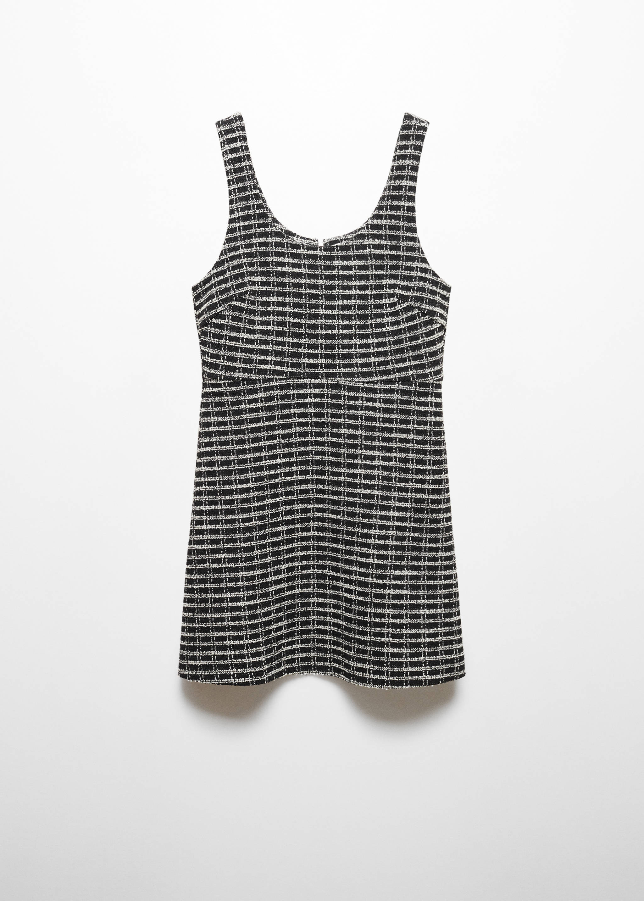 Robe carreaux tweed - Article sans modèle