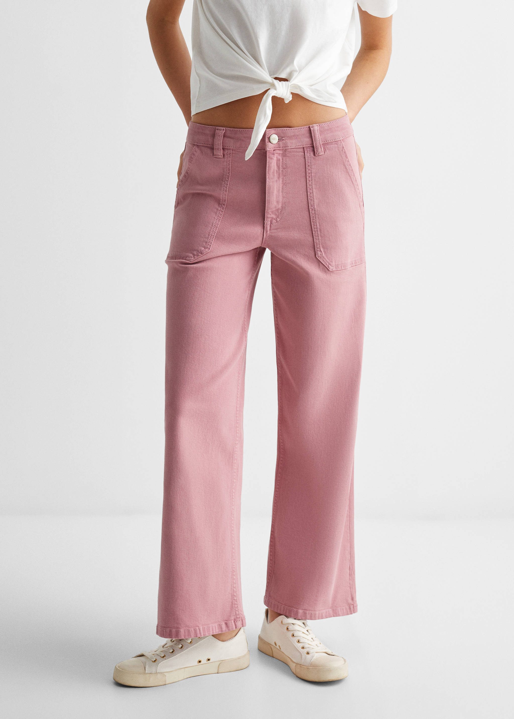 Culotte trousers with pockets - Details of the article 6