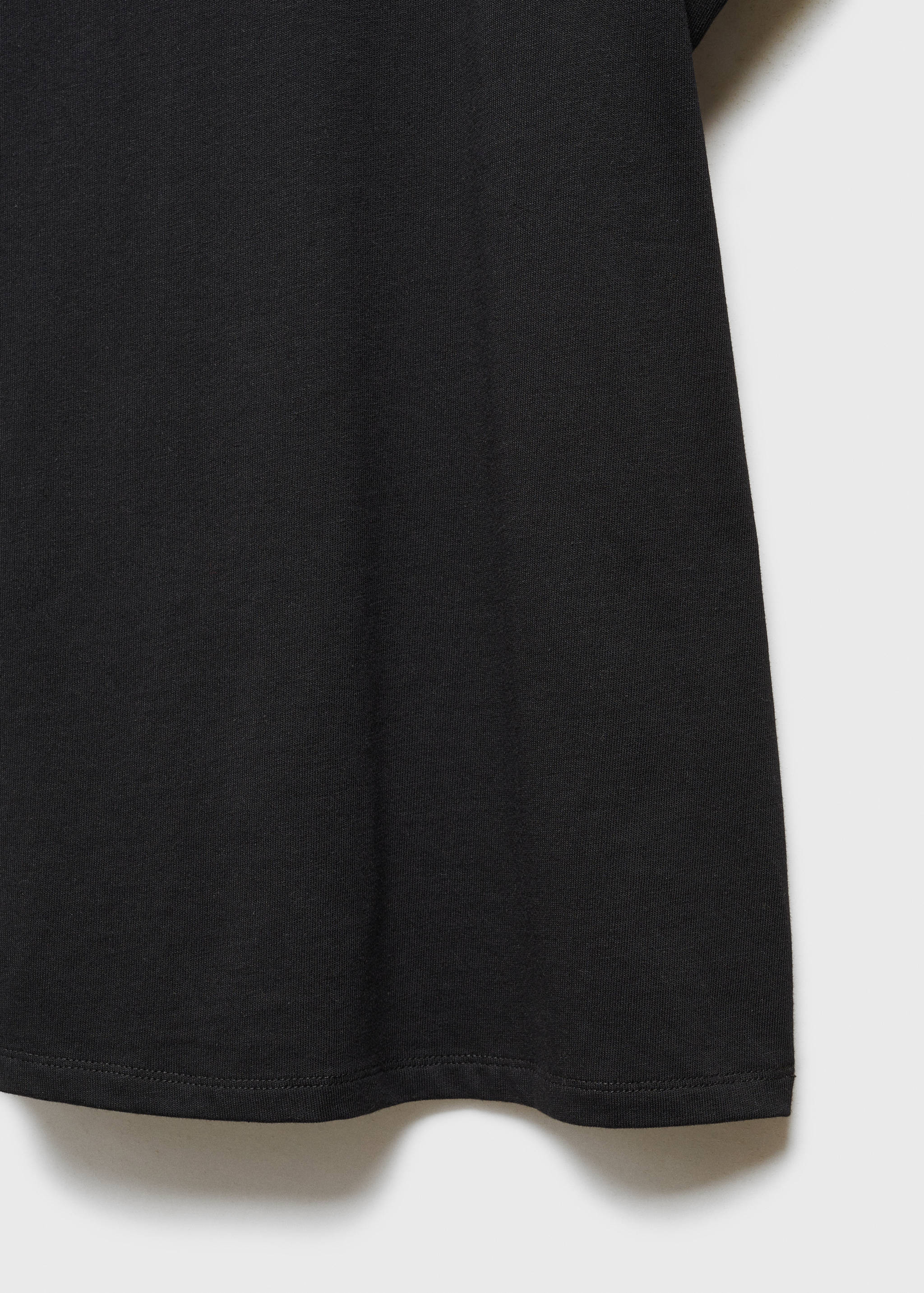 Rounded neck cotton t-shirt - Details of the article 8