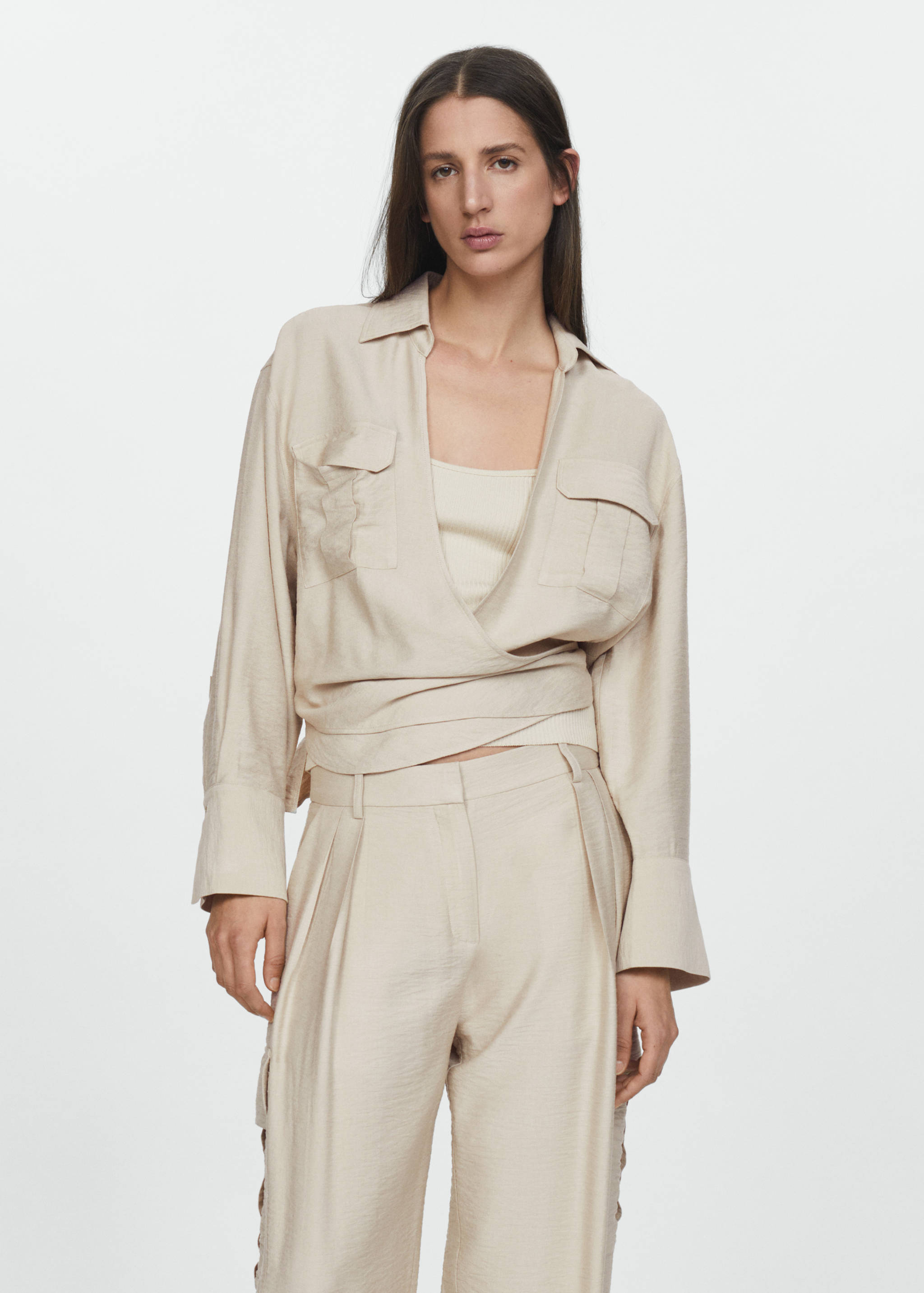 Camisa creuada butxaques - Detall de l'article 7
