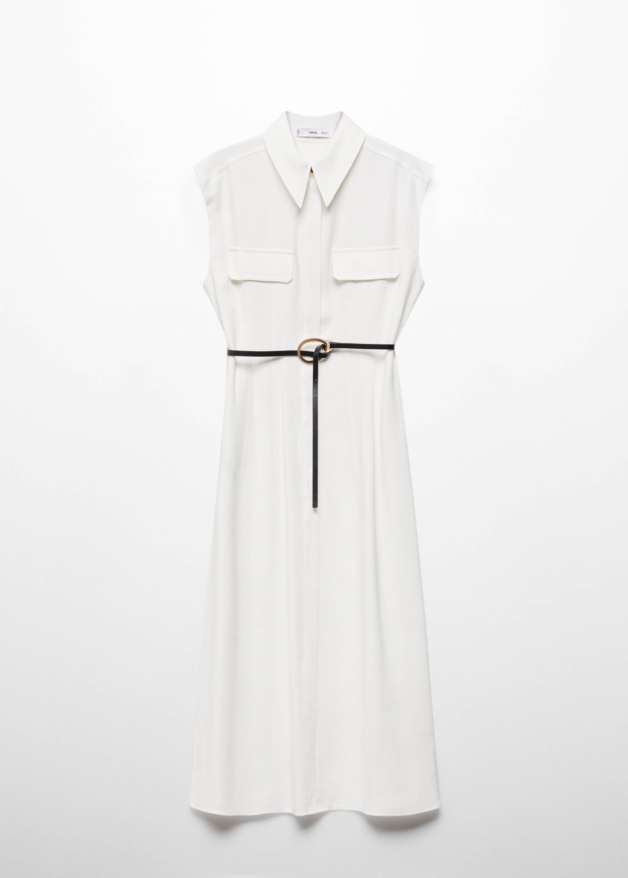 Belt shirt dress - Article without model