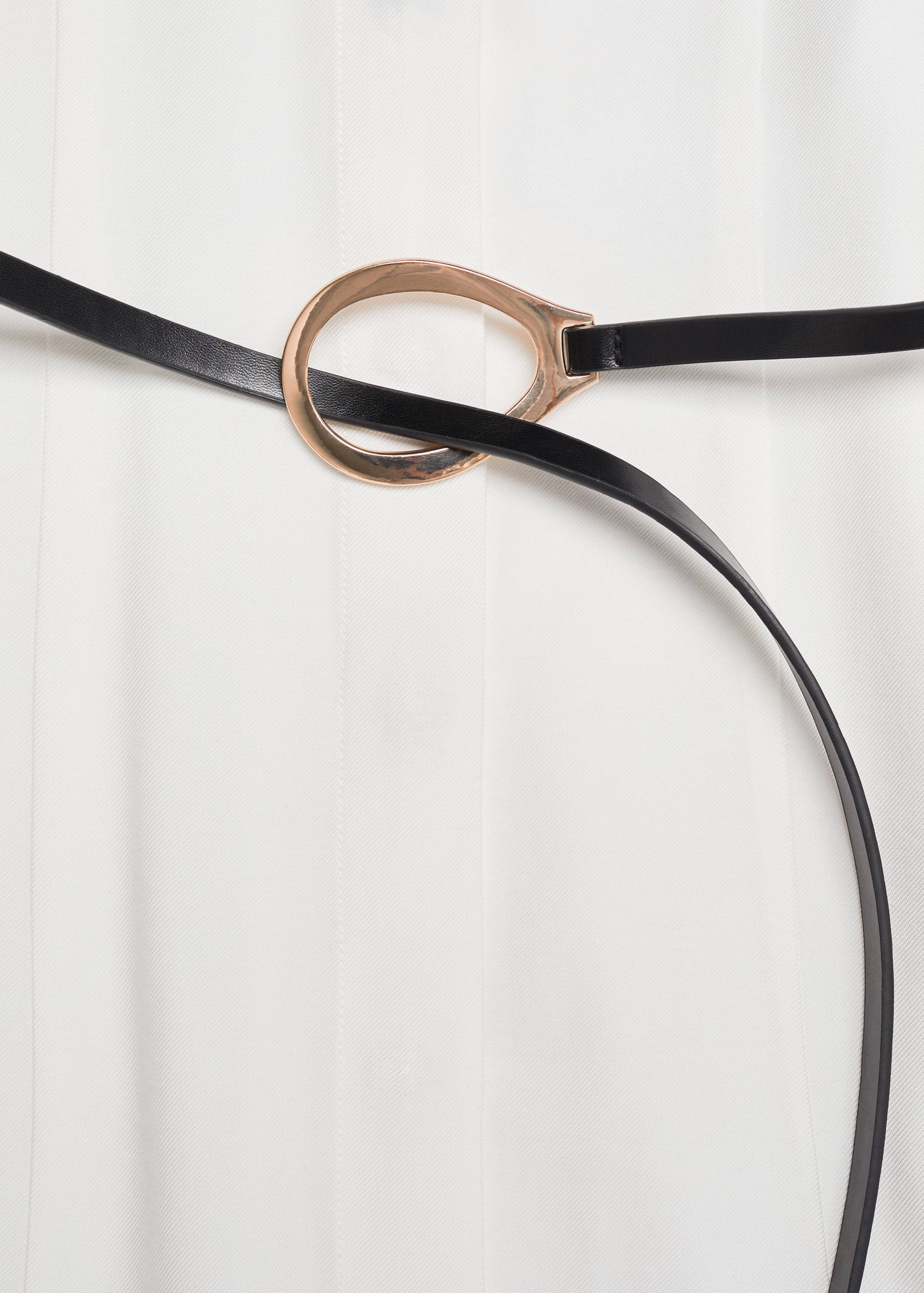 Belt shirt dress - Details of the article 8