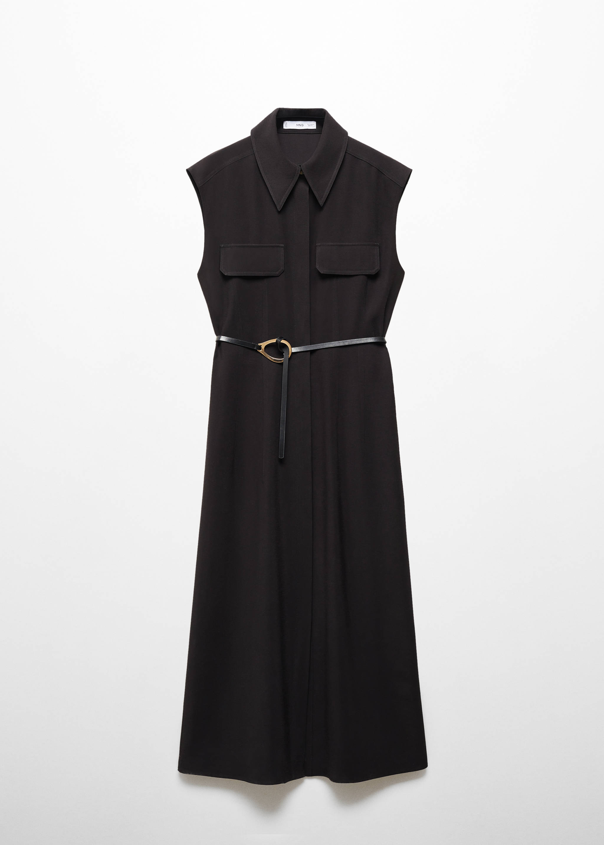 Belt shirt dress - Article without model