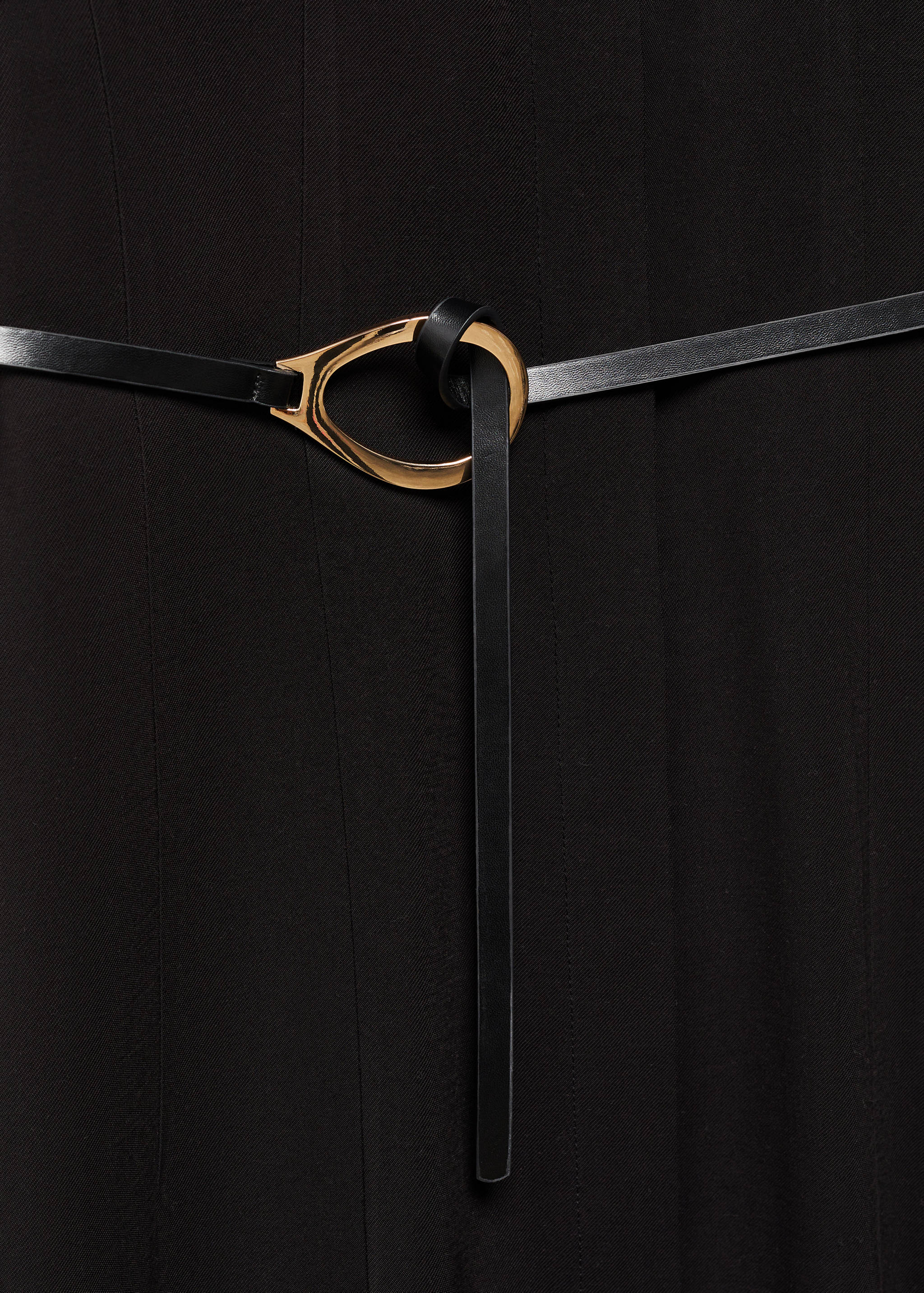 Belt shirt dress - Details of the article 8