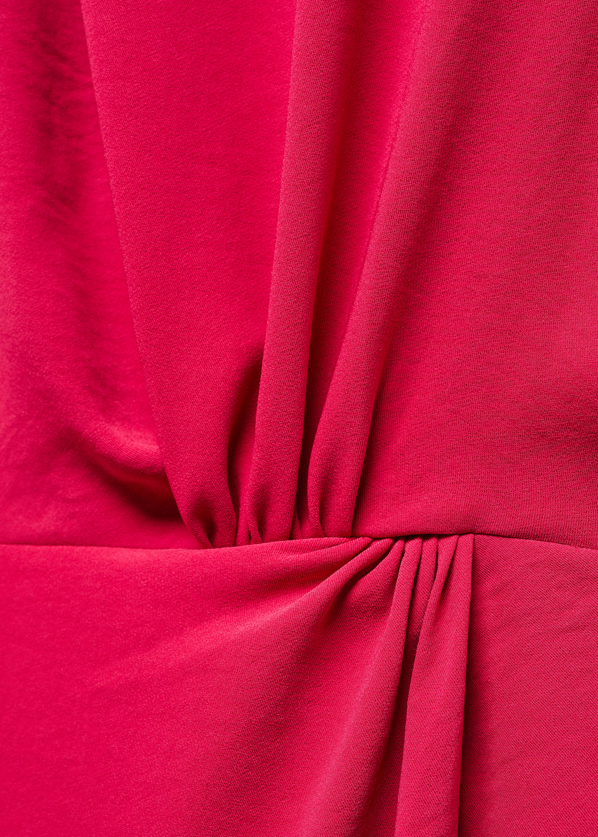 Draped detail dress - Details of the article 8