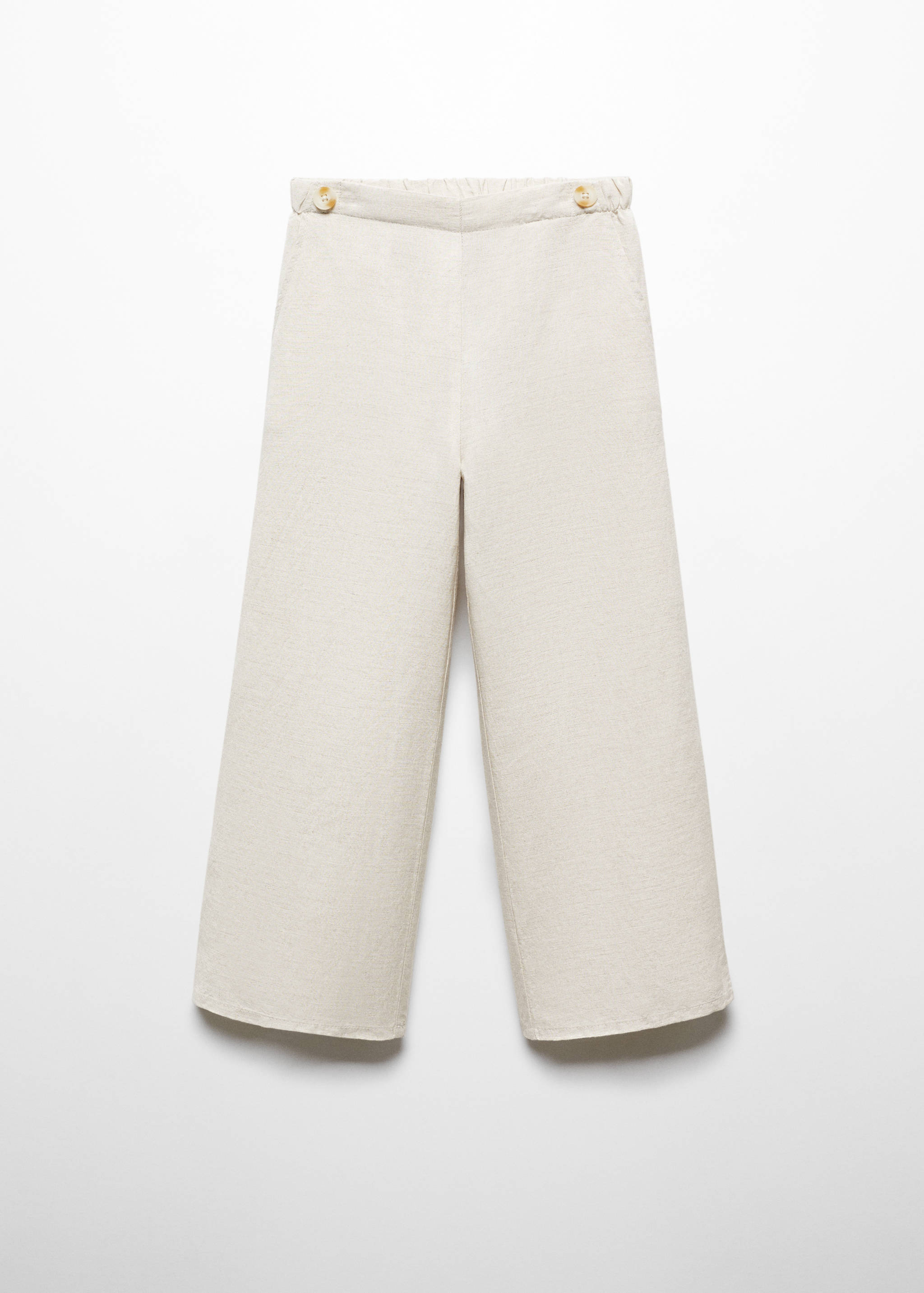 Pantalón lino botones - Artículo sin modelo