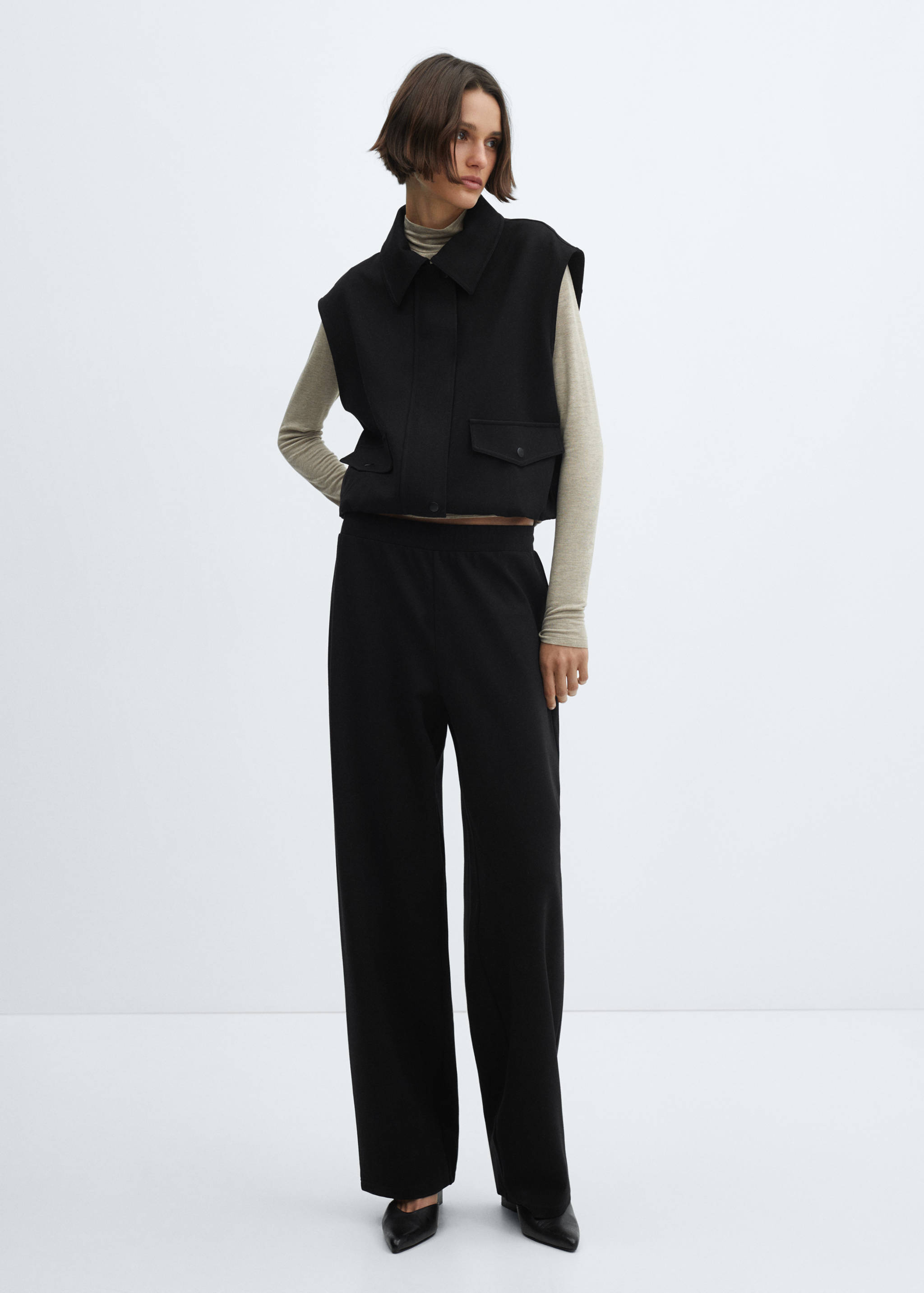 Gilet à zip - Plan général