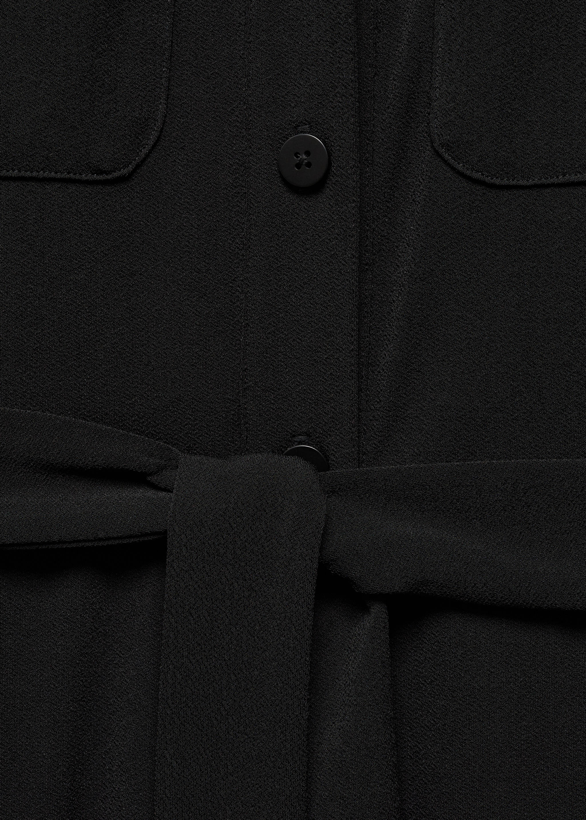 Vestido camisero cinturón - Detalle del artículo 8