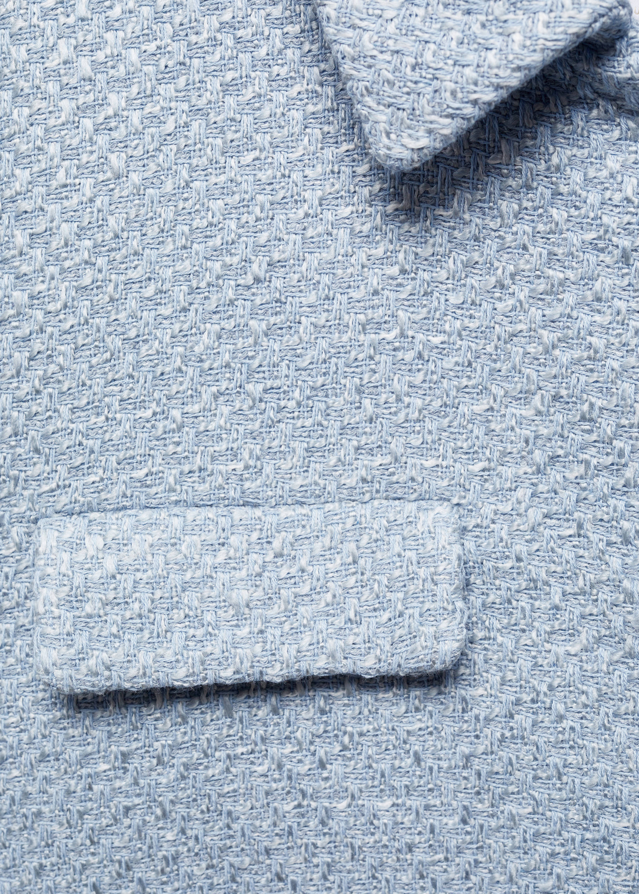 Veste crop tweed poches - Détail de l'article 8