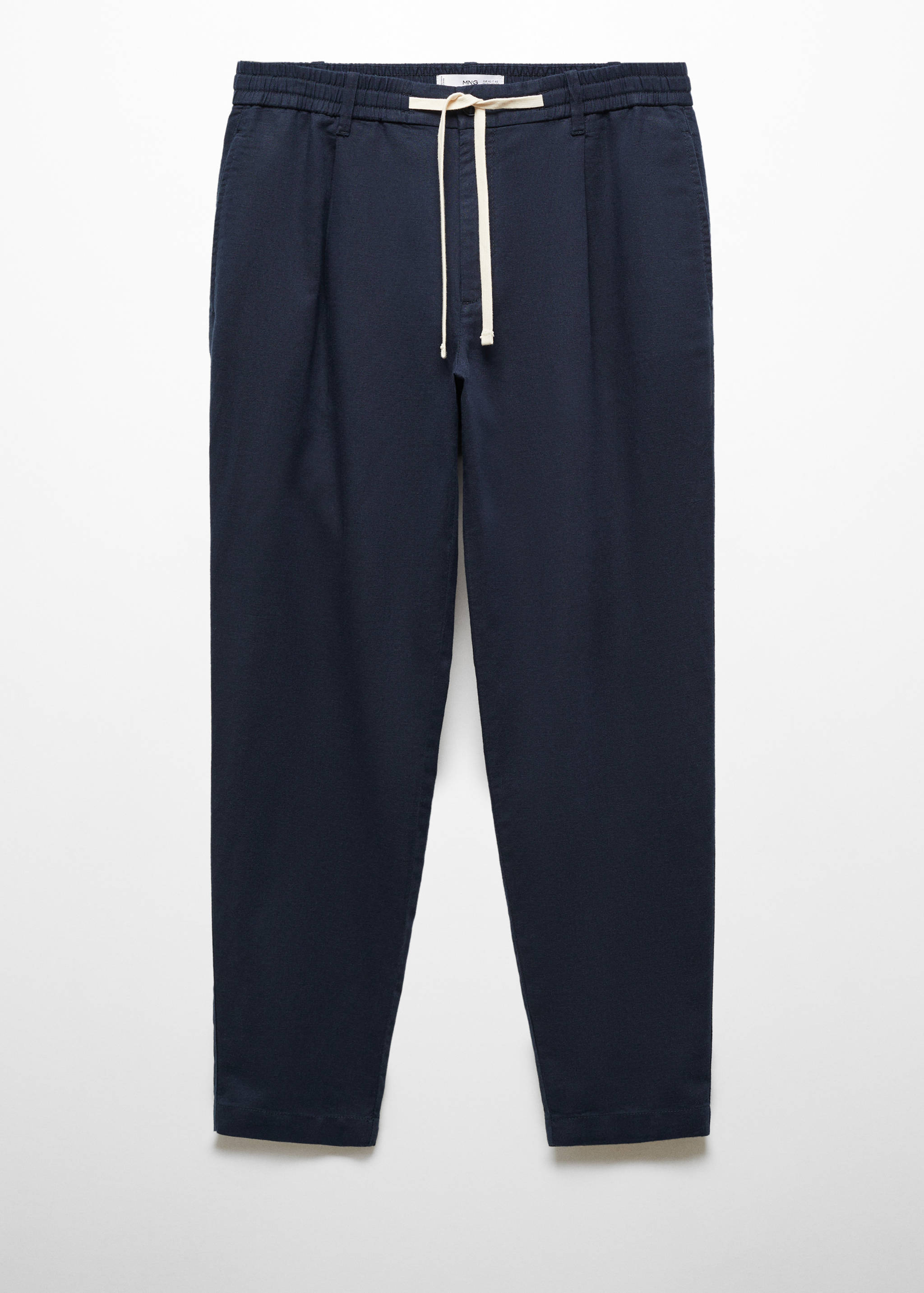 Pantalon slim fit lin cordon - Article sans modèle