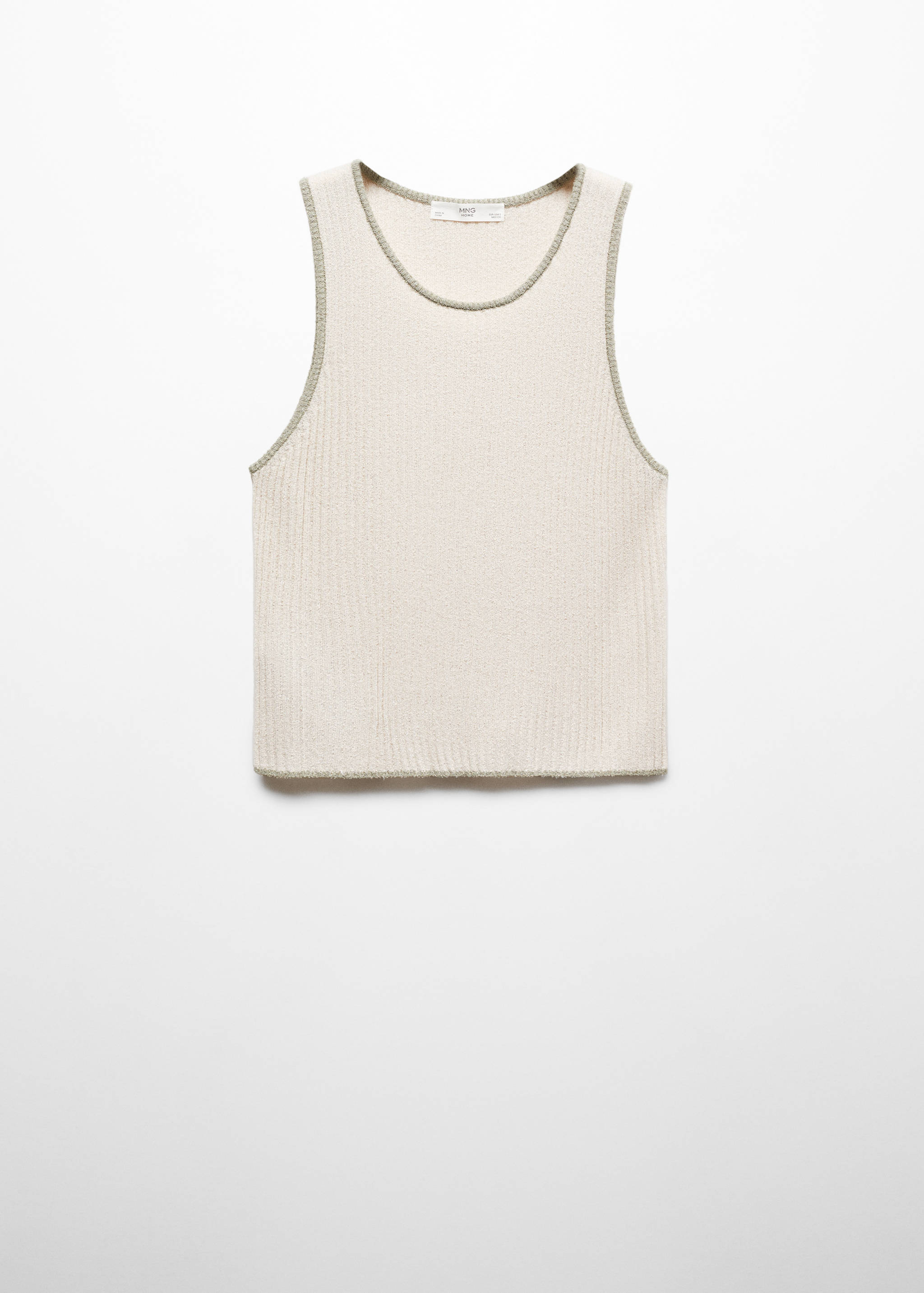 Top canalé - Artículo sin modelo