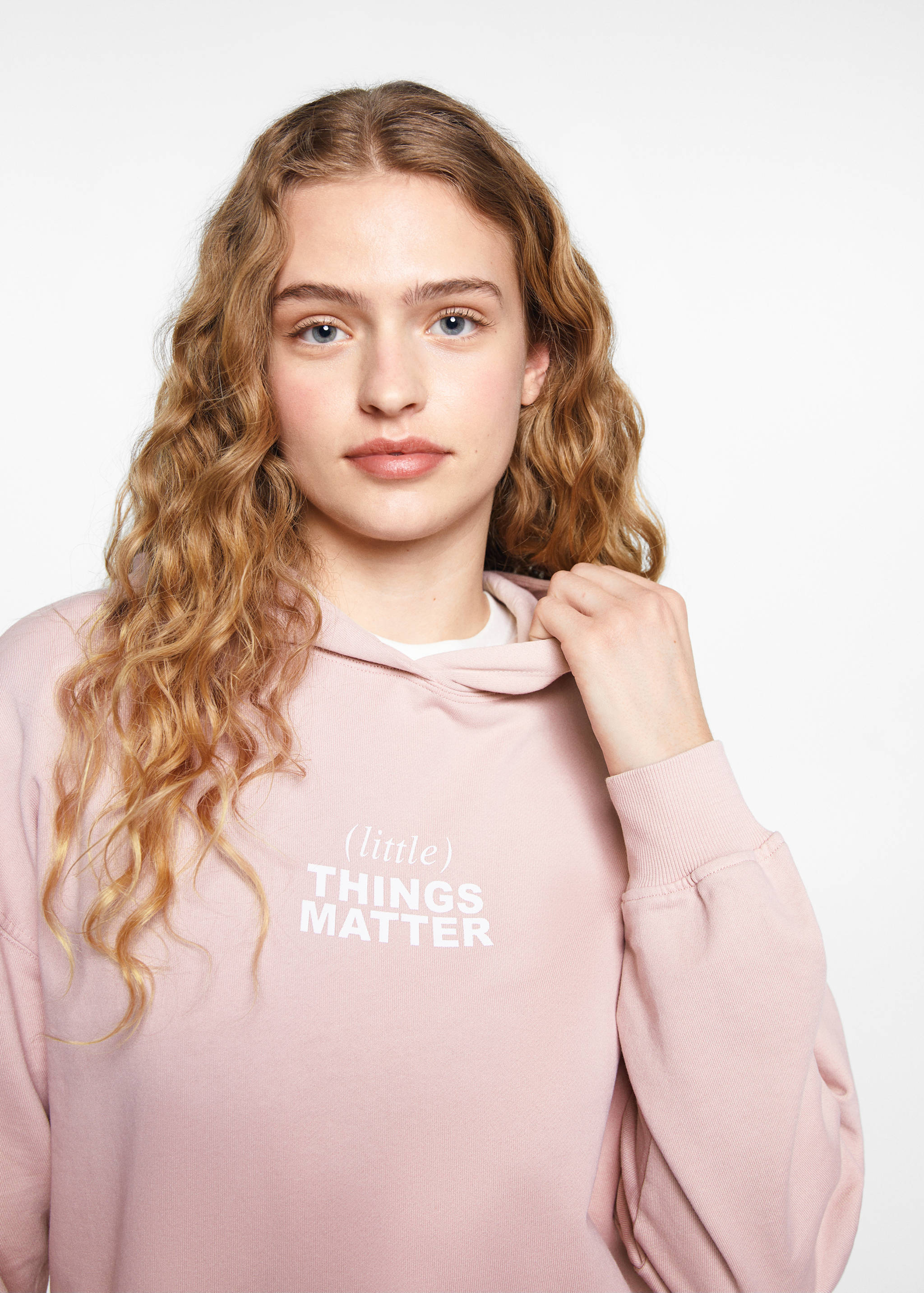 Sweat-shirt capuche message - Détail de l'article 1