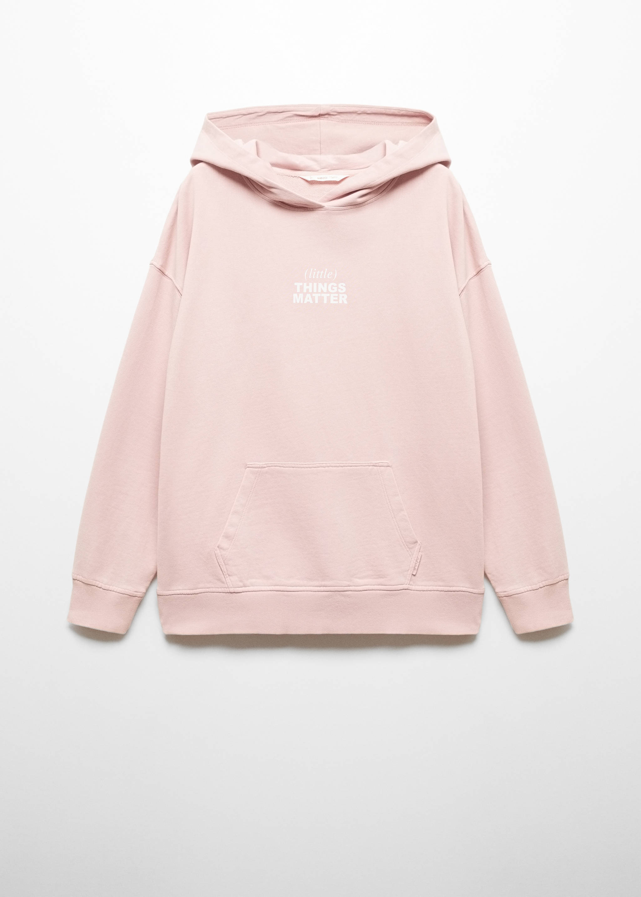 Sweat-shirt capuche message - Article sans modèle