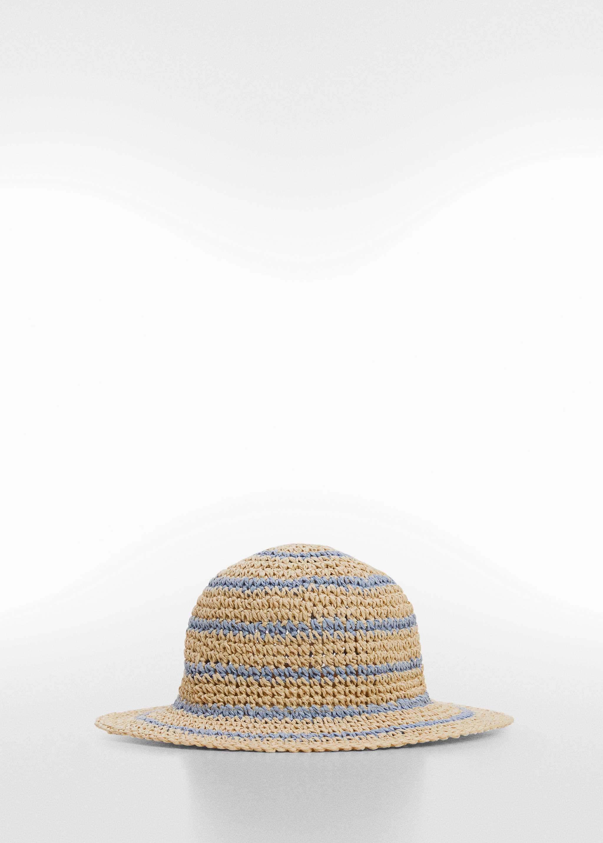 Шляпа федора из соломки - Изделие без модели