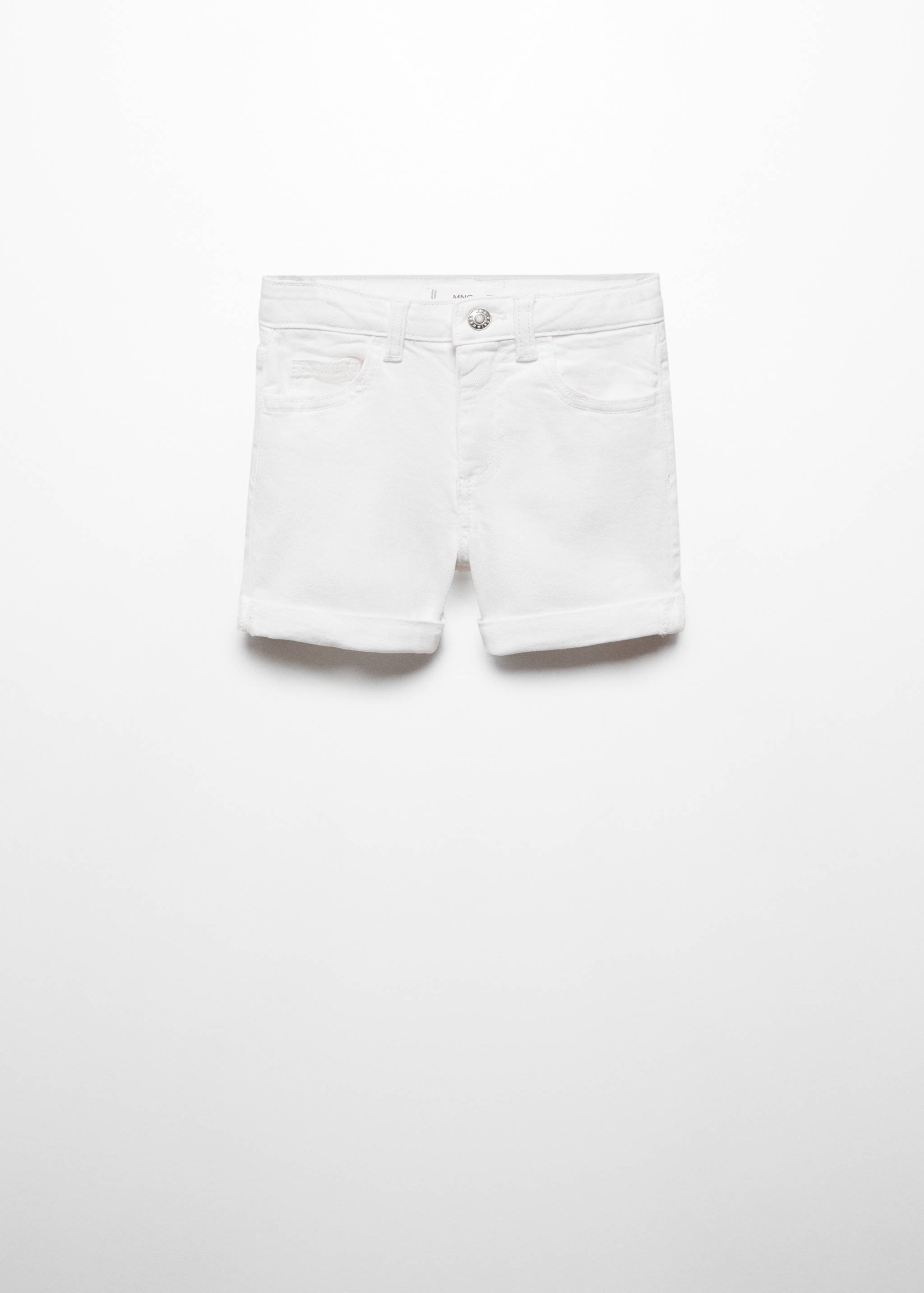 Short denim revers - Article sans modèle
