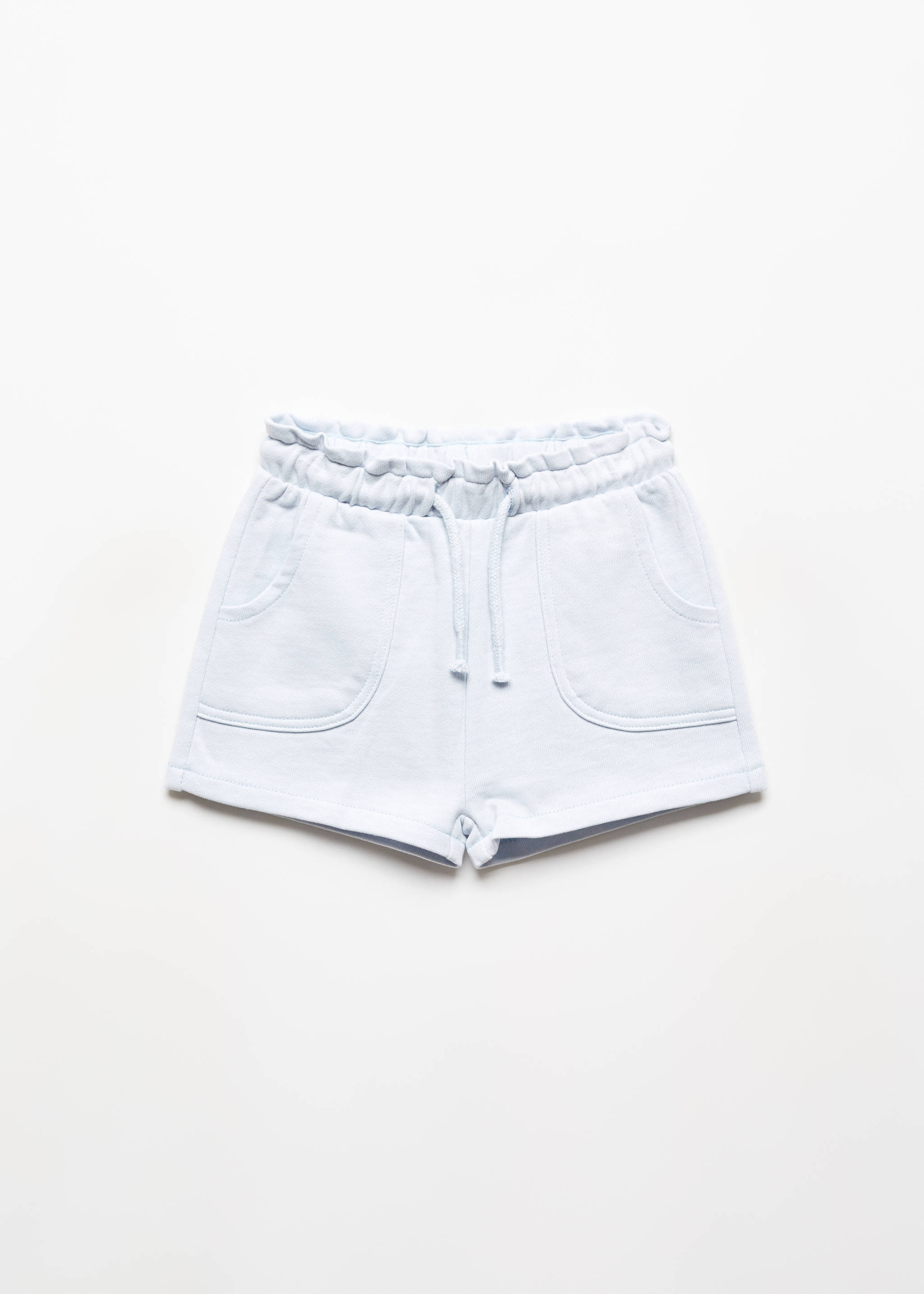 Cotton drawstring waist shorts - Article without model