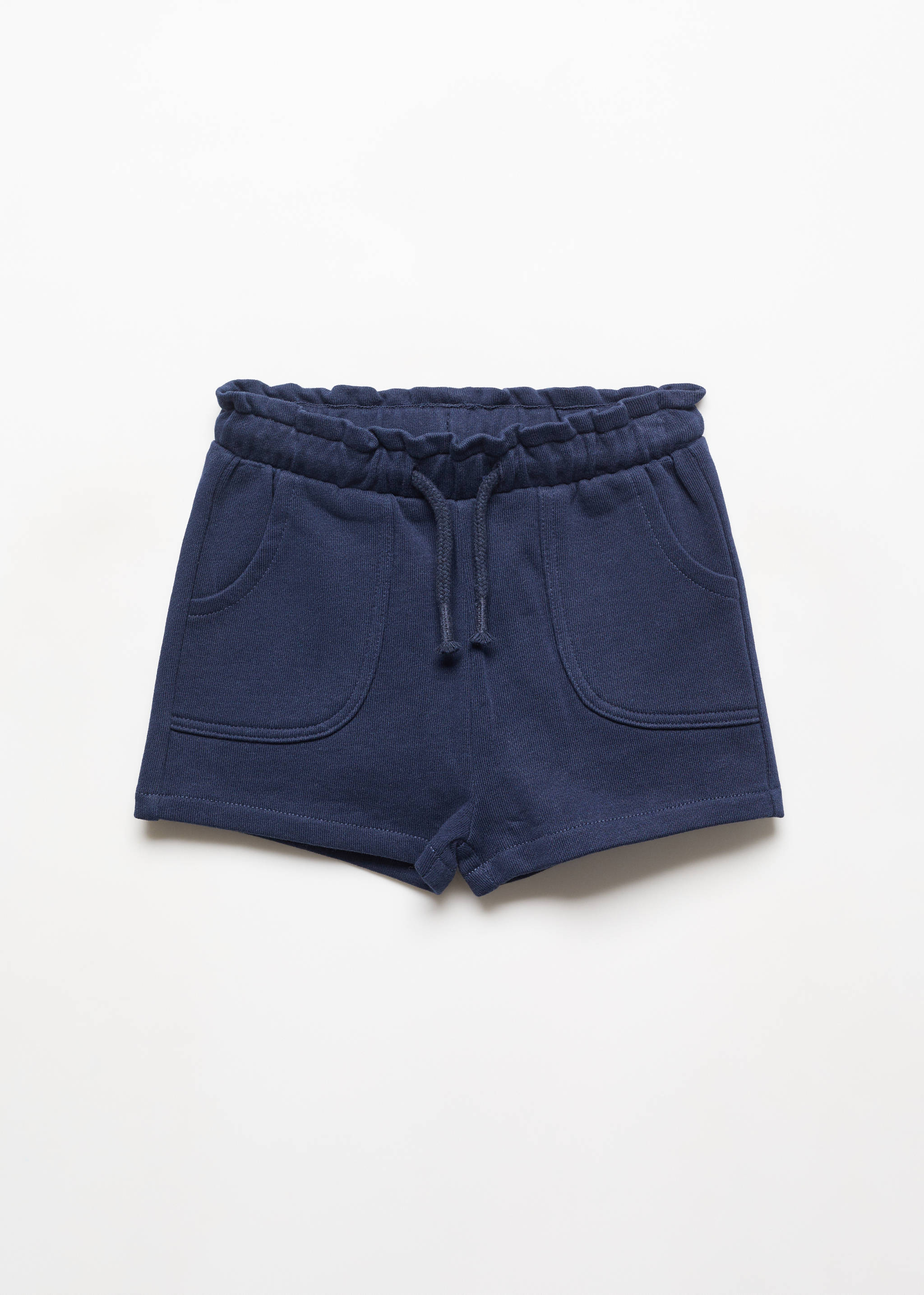 Cotton drawstring waist shorts - Article without model