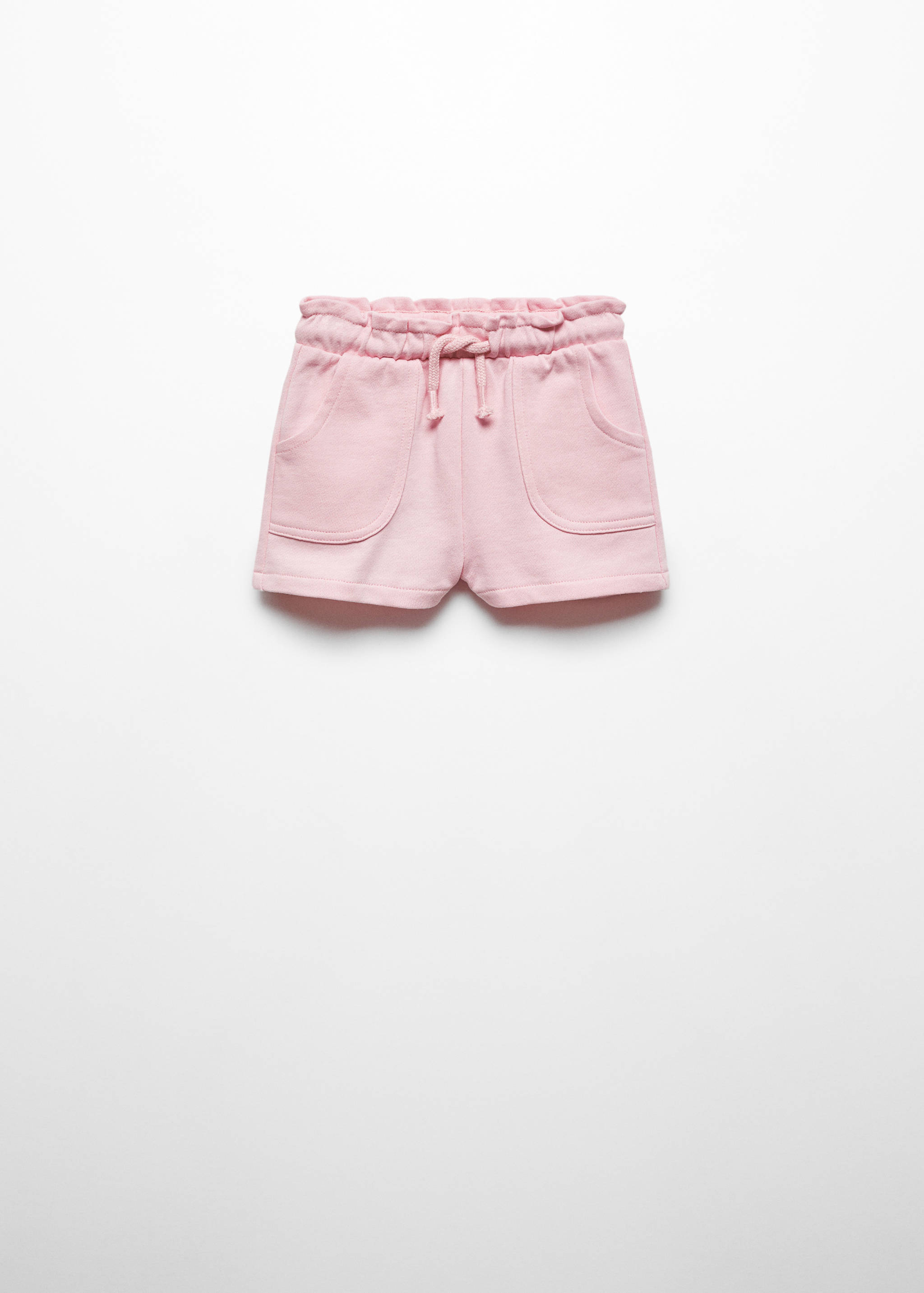 Cotton drawstring waist shorts - Article without model