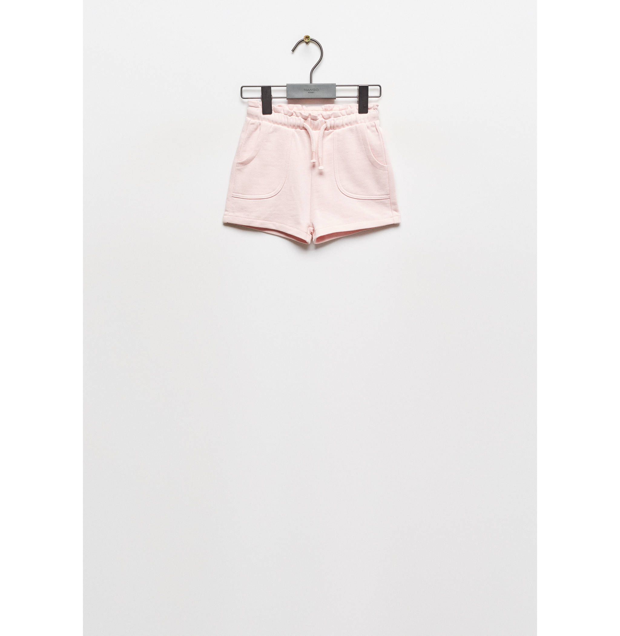 Cotton drawstring waist shorts - Article without model