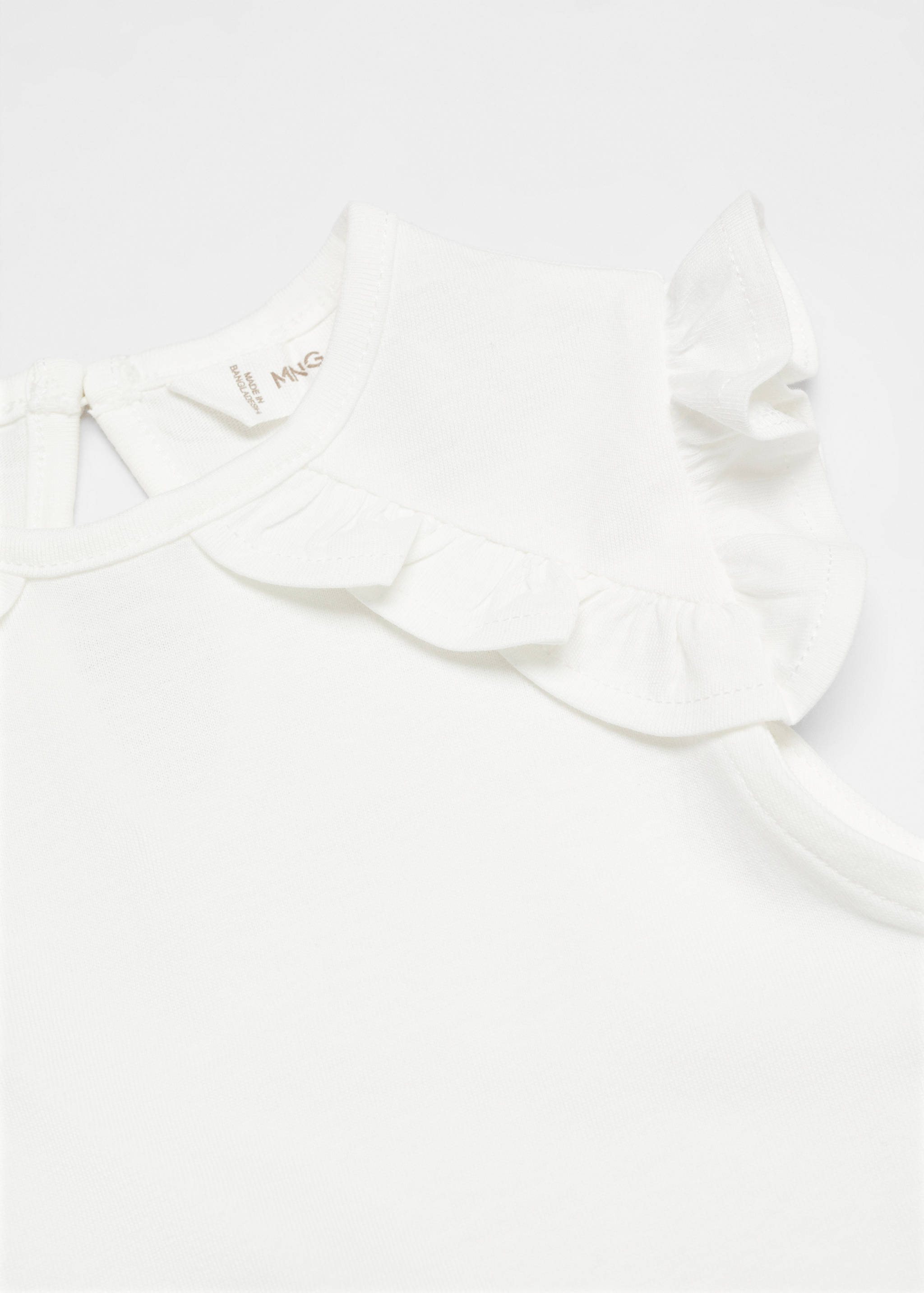Frills cotton t-shirt - Details of the article 8