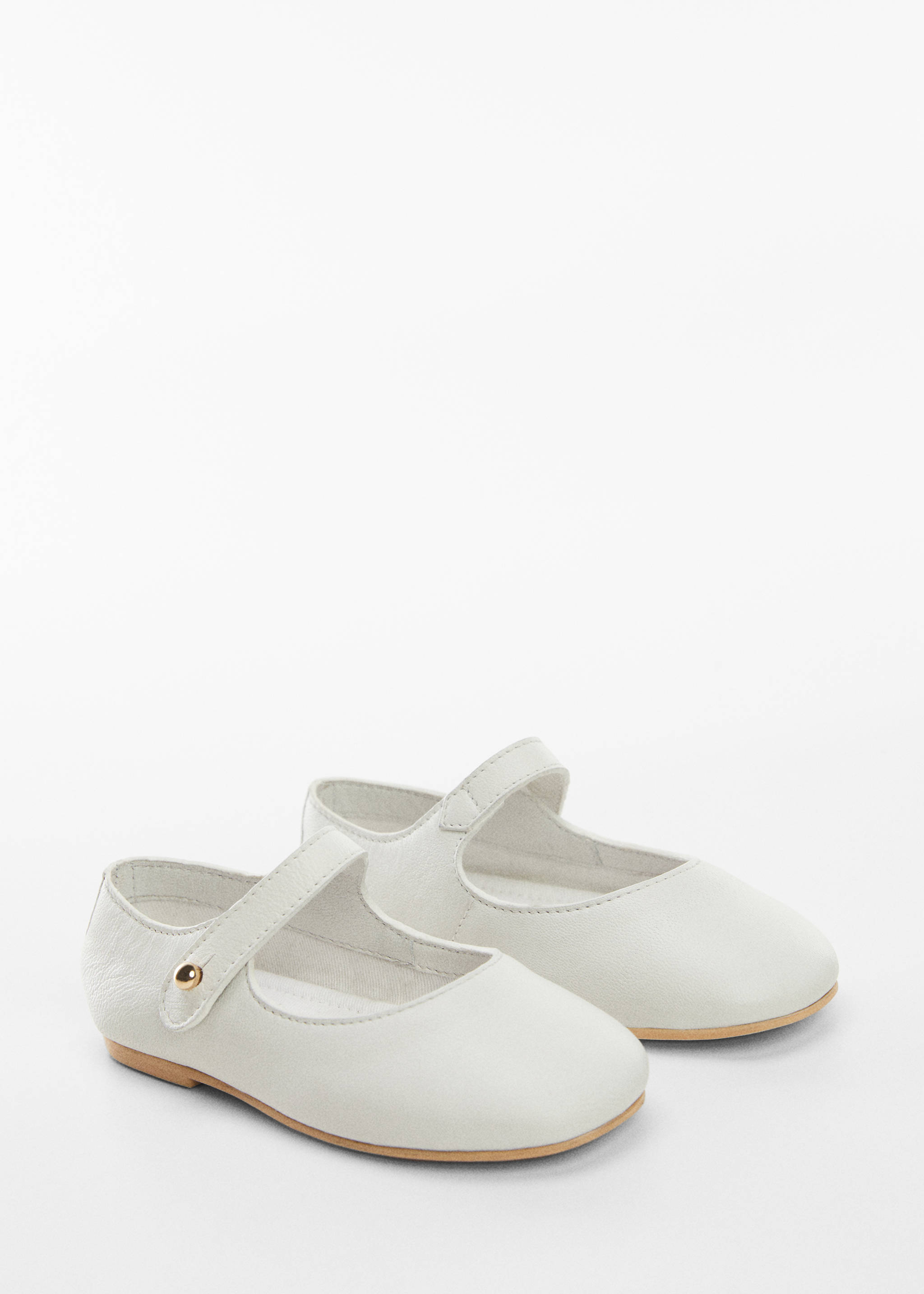 Leather ballet flats - Medium plane