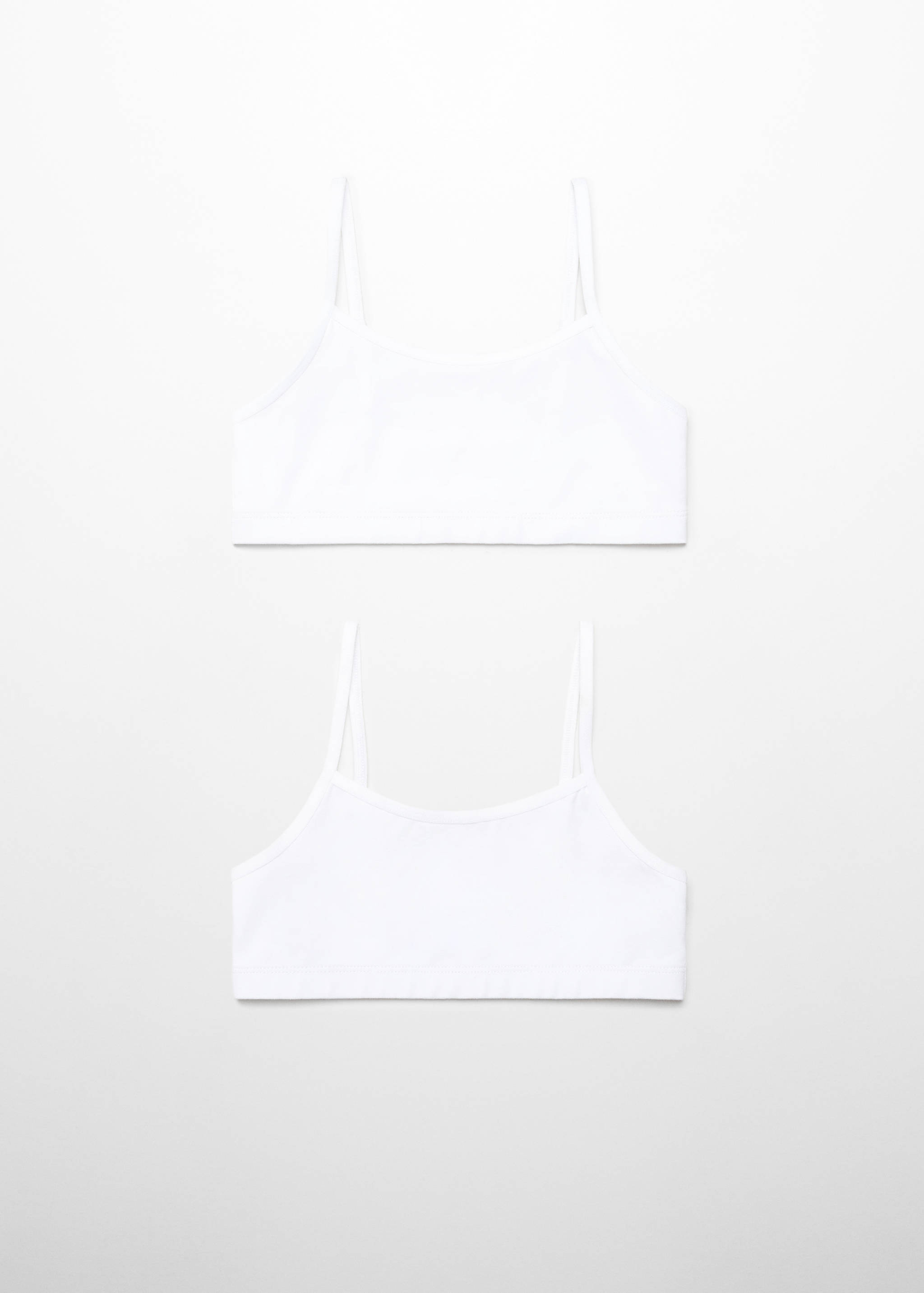 Pack 2 tops coton - Article sans modèle