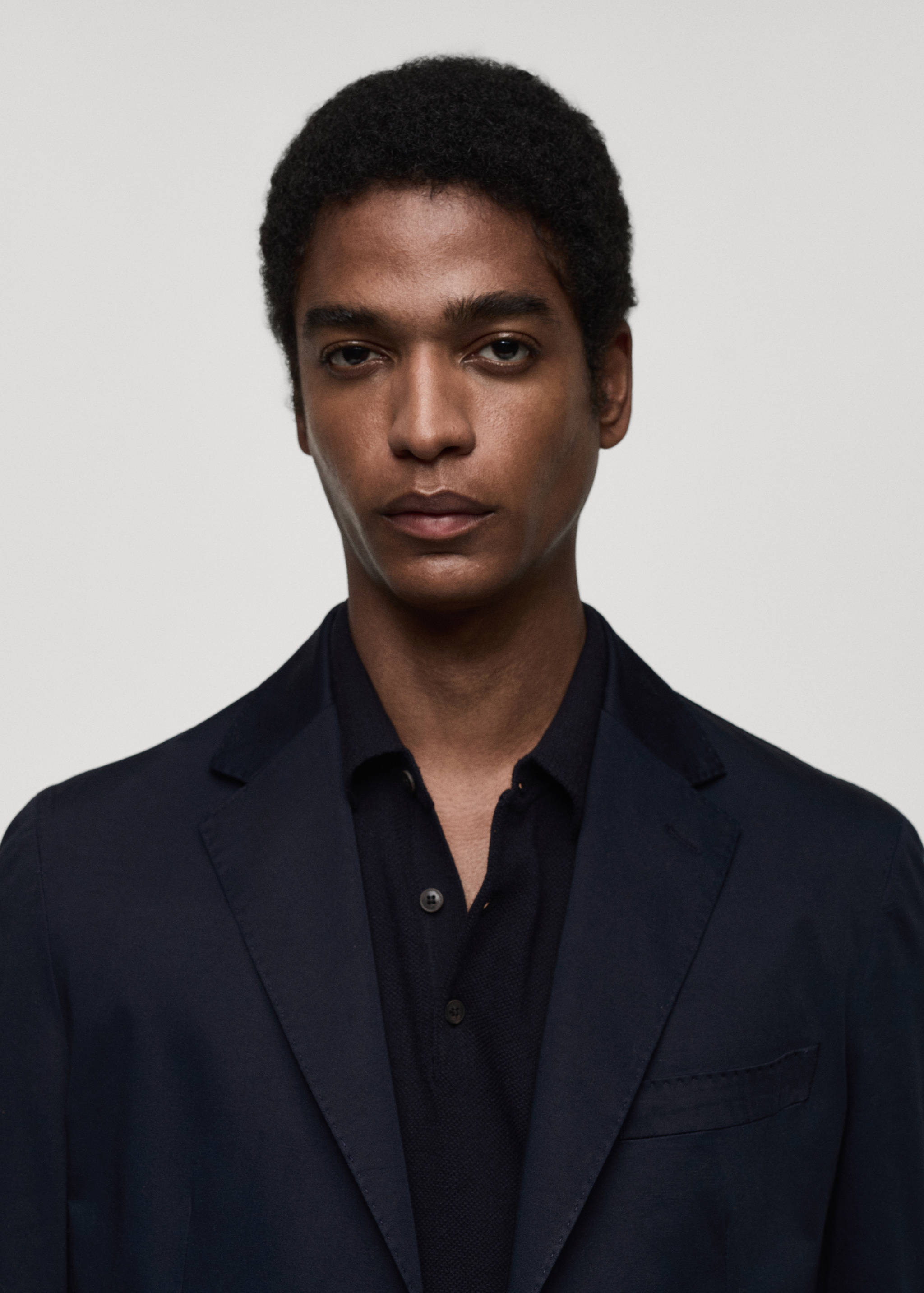 Americana slim fit algodón - Detalle del artículo 1