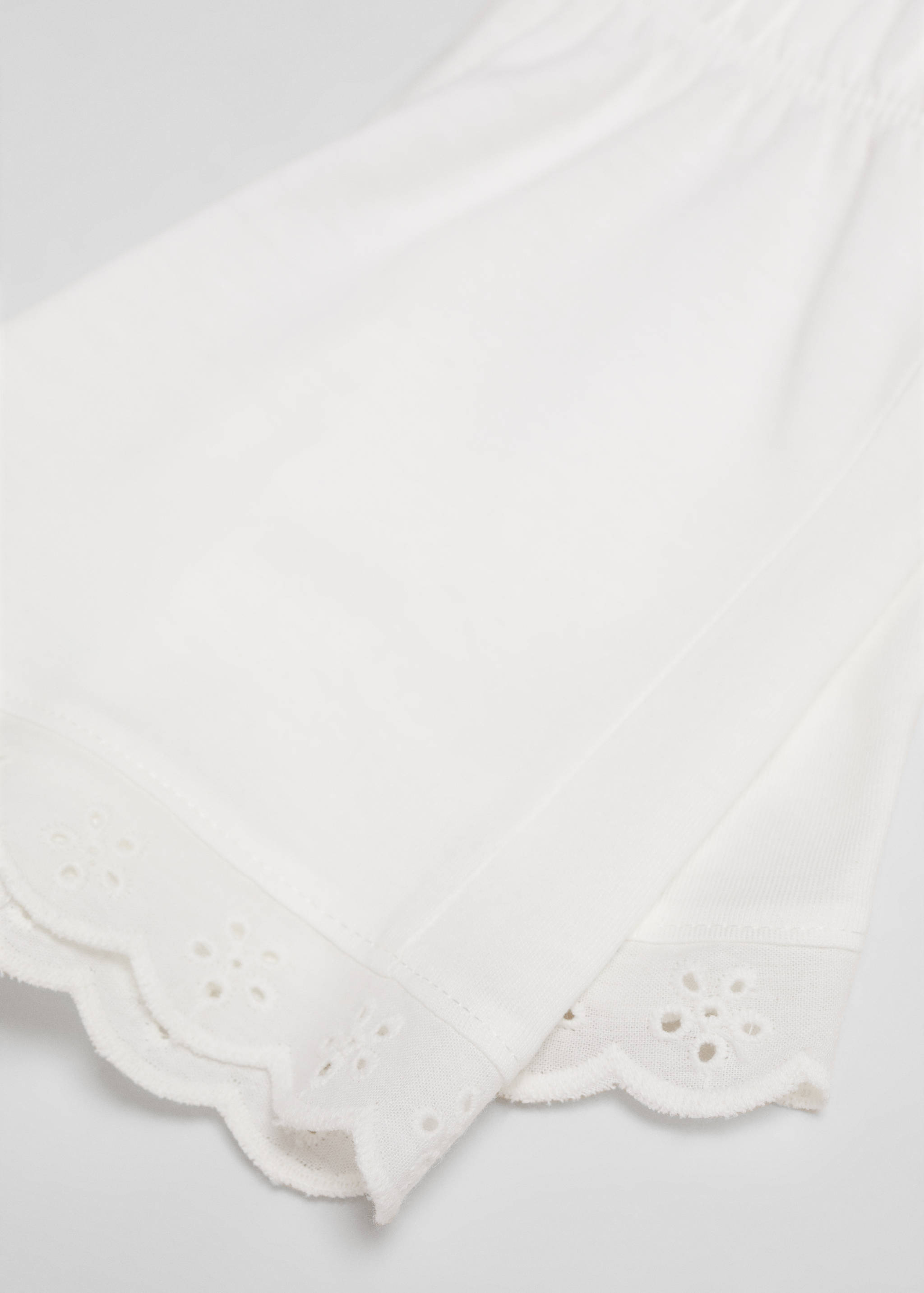 Ruffled cotton pyjamas - Details of the article 8