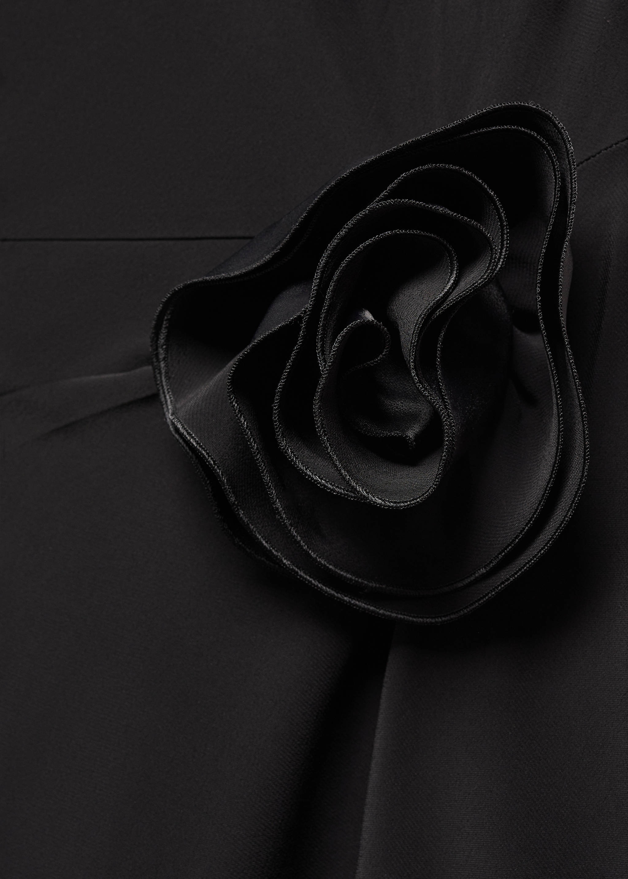 Asymmetrical maxi flower dress - Details of the article 8