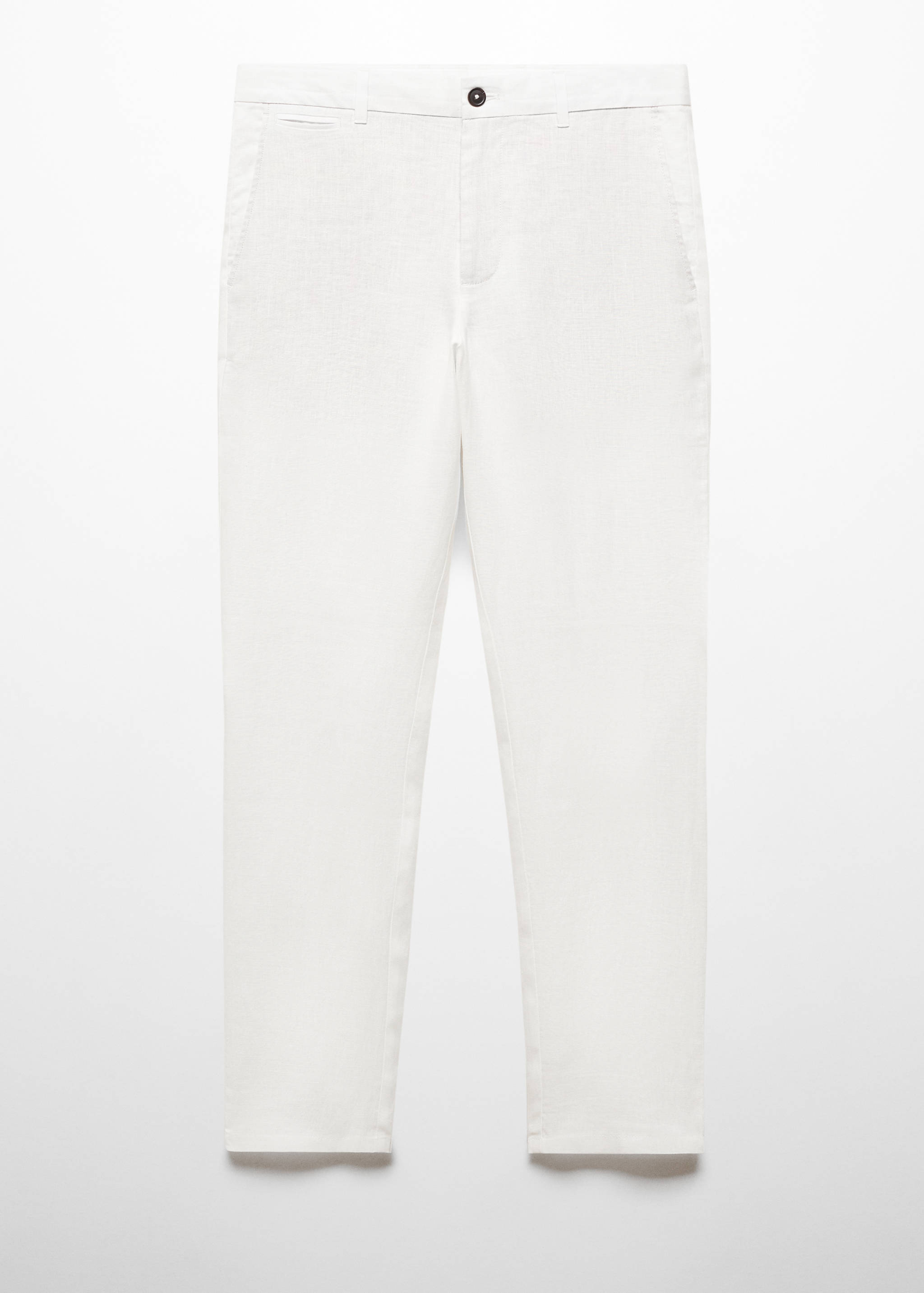 Slim Fit-Hose aus 100 % Leinen - Artikel ohne Model