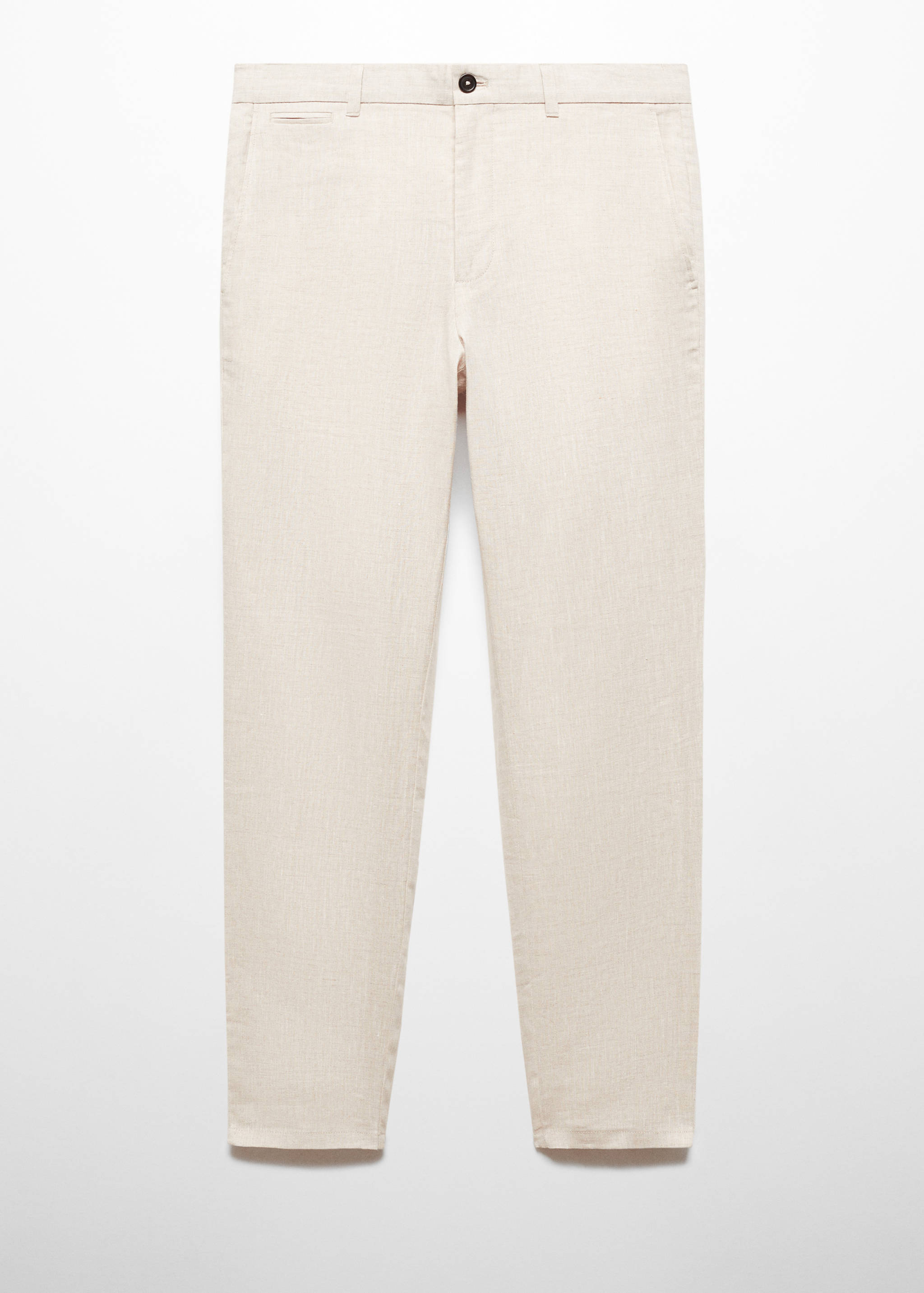 Pantalón 100% lino slim fit - Artículo sin modelo