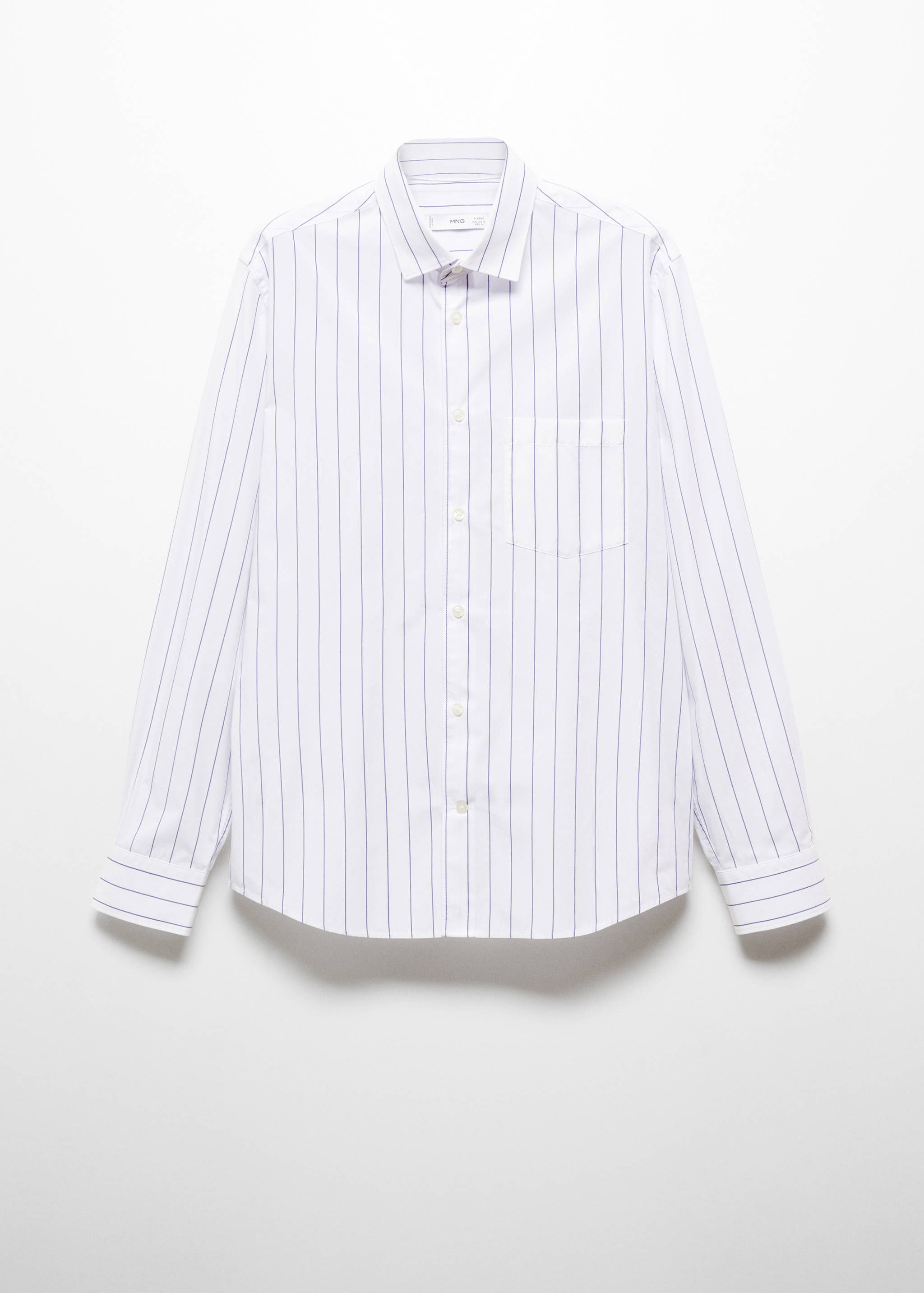 Cămașă classic fit cu dungi - Articol fără model